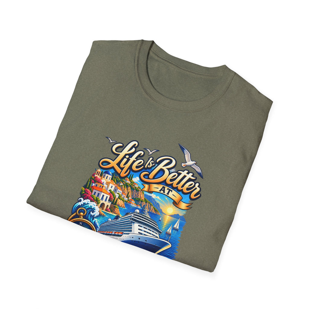 Mediterranean Cruise Life is Better at Sea Tee