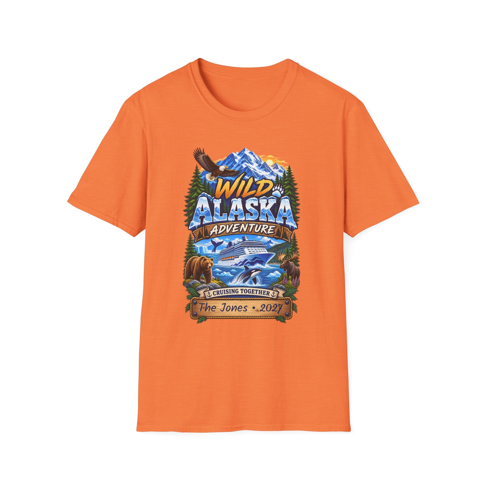 Custom Wild Alaska Cruise Tee