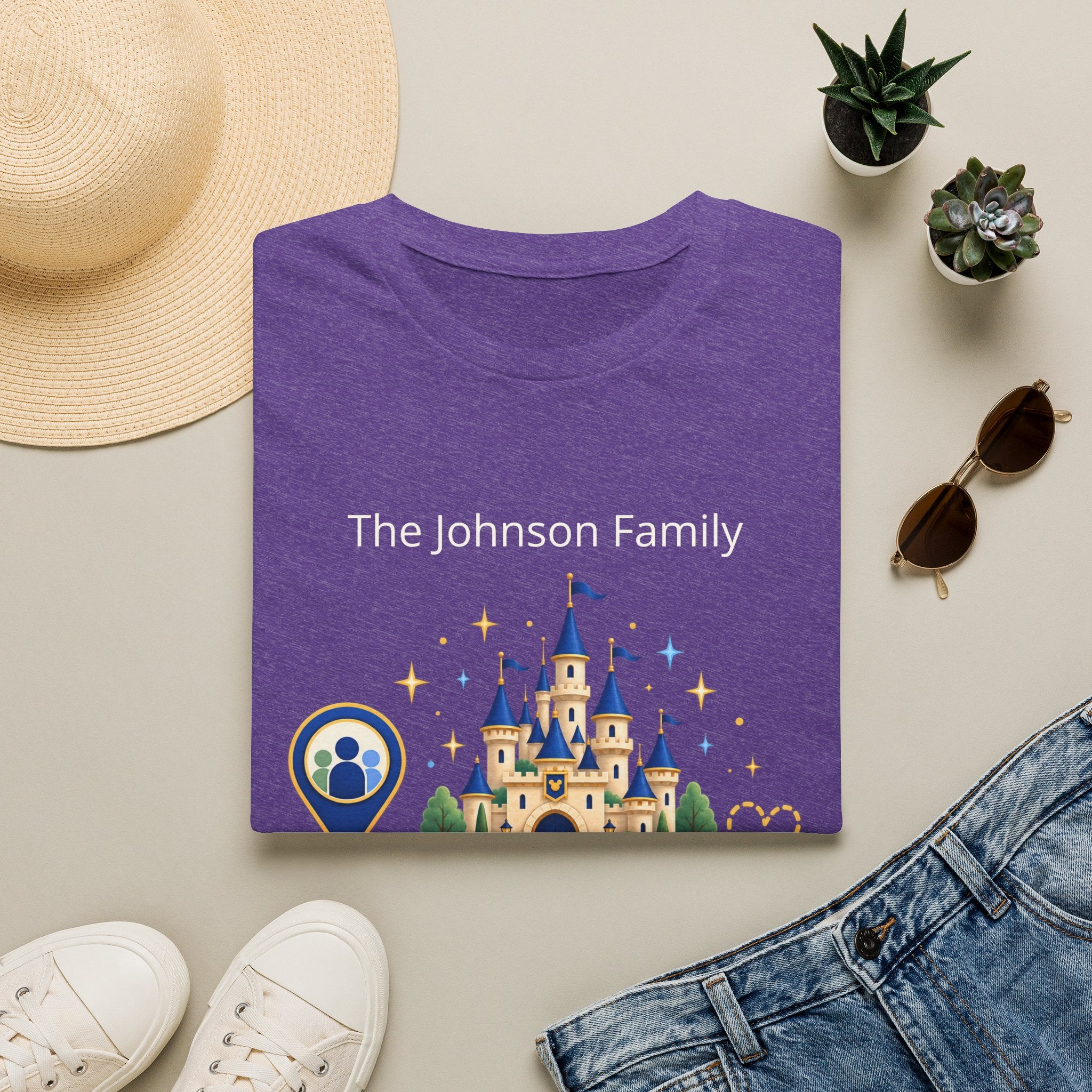 Custom Fairytale Adventure Tee (blue)