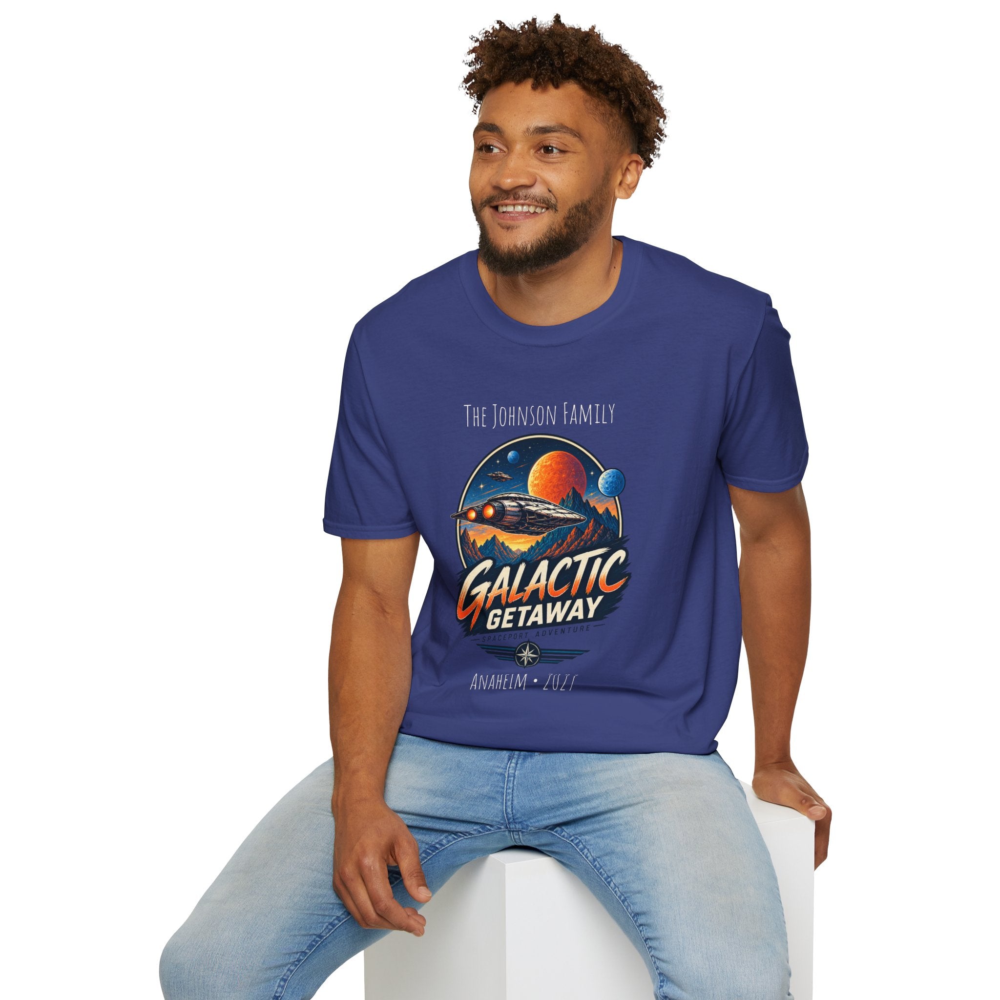 Galactic Getaway Space Adventure Park Tee