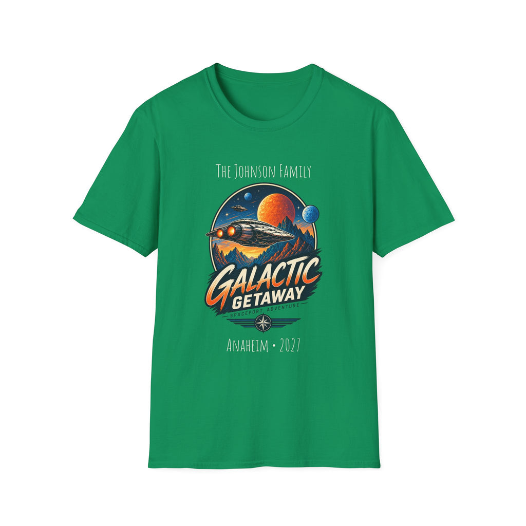 Galactic Getaway Space Adventure Park Tee