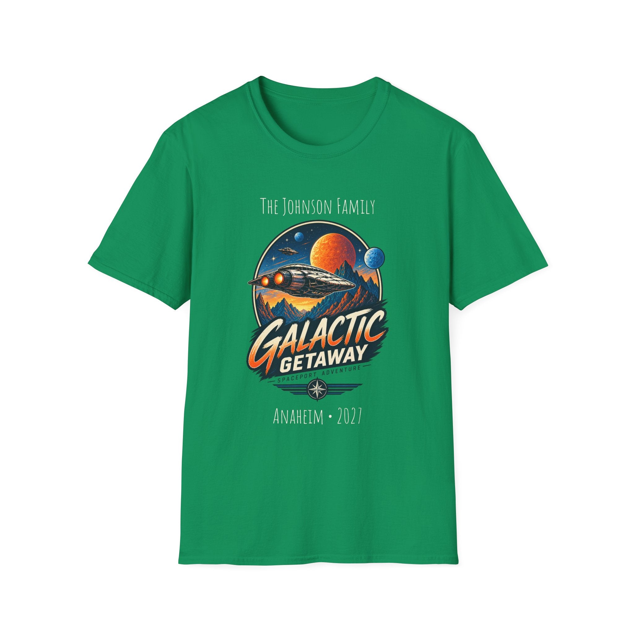 Galactic Getaway Space Adventure Park Tee
