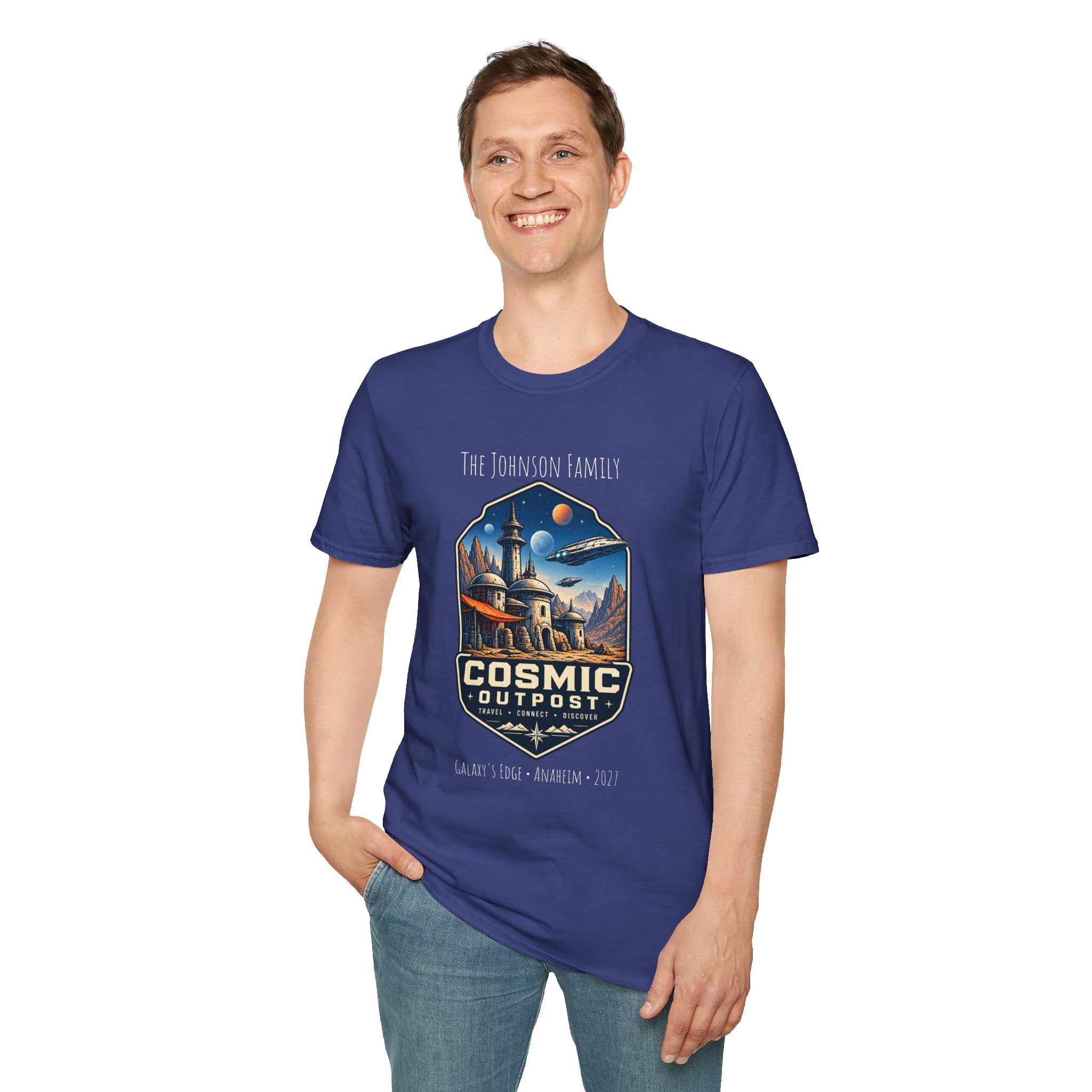 Cosmic Outpost Space Adventure Park Tee