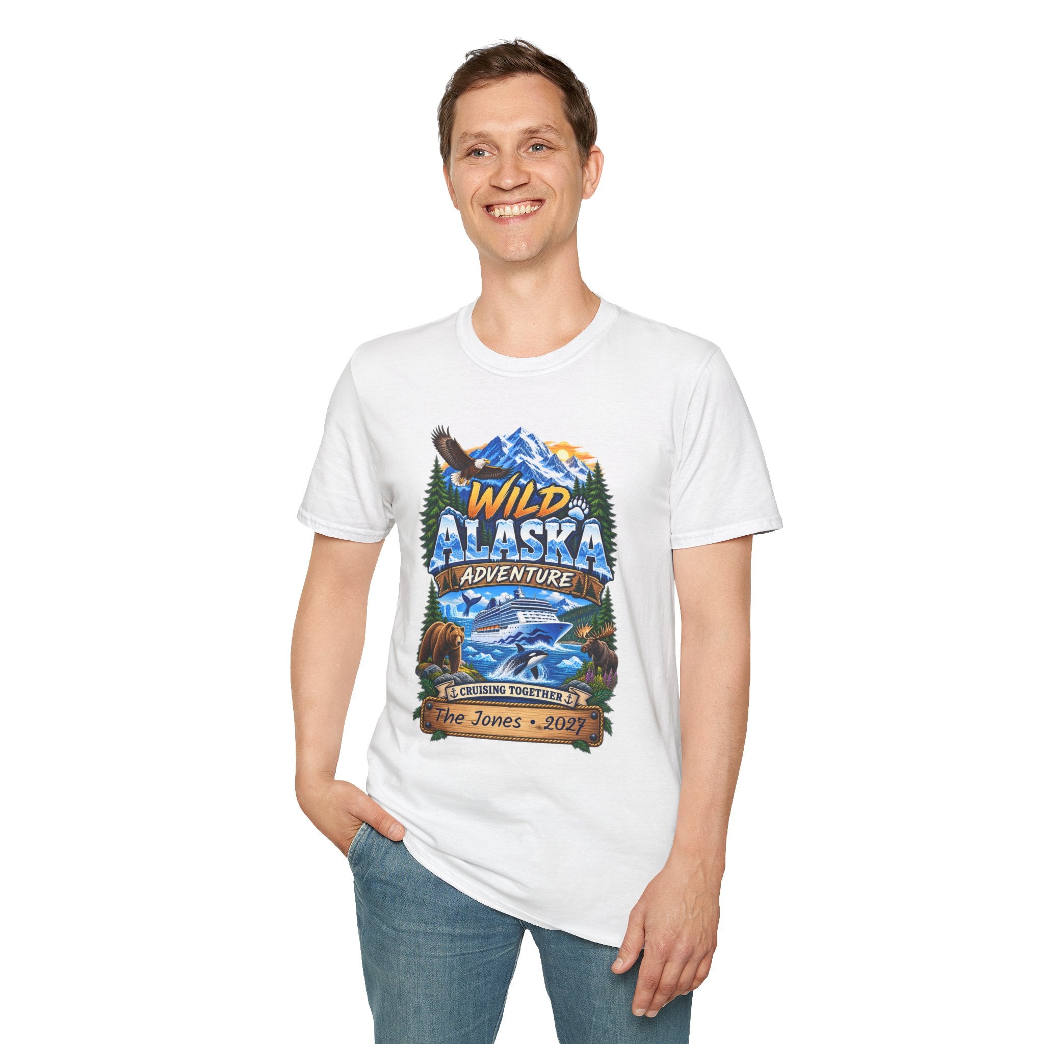 Custom Wild Alaska Cruise Tee