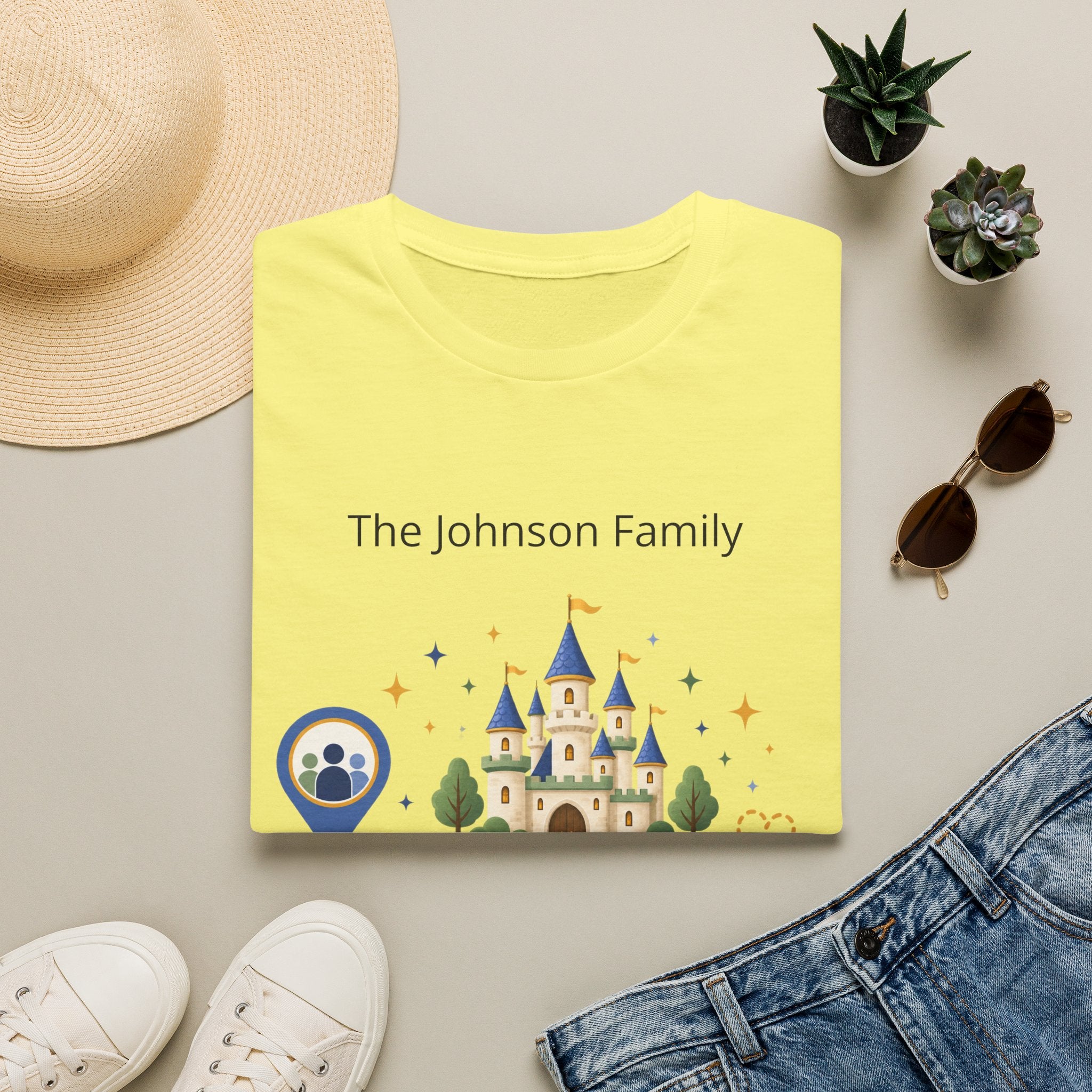 Custom Fairytale Adventure Tee (blue)