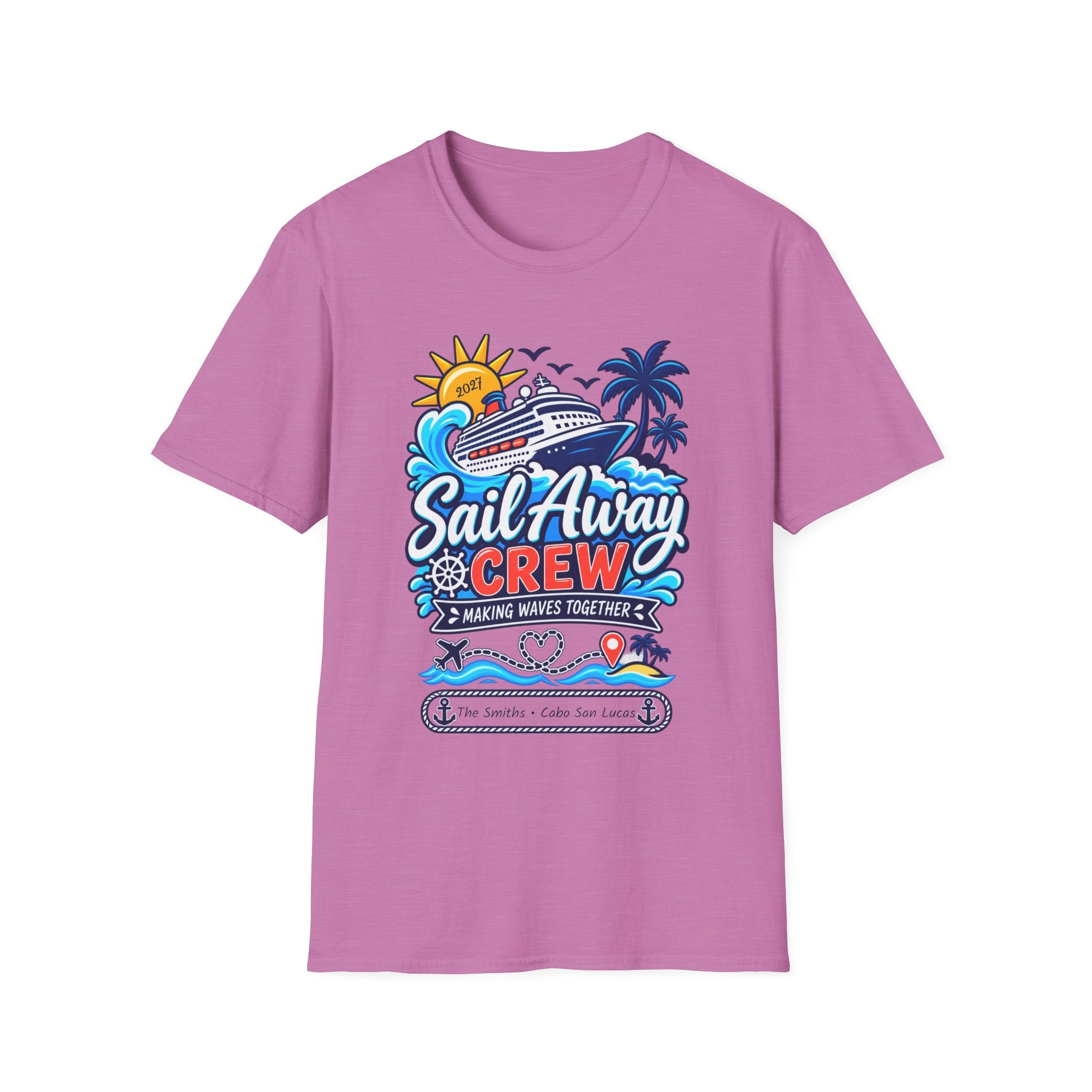 Custom Sail Away Cruise Tee