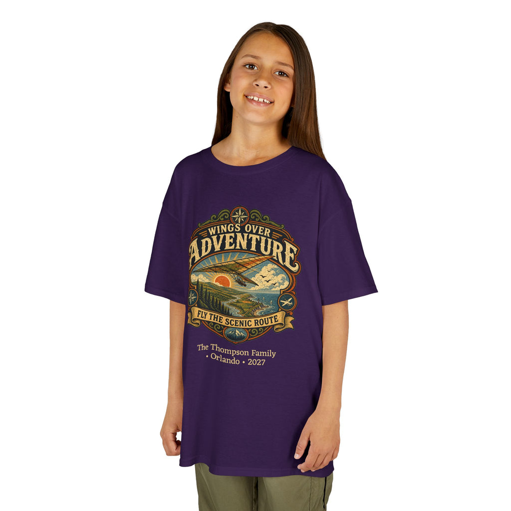 Wings Over Adventure - Kids Tee