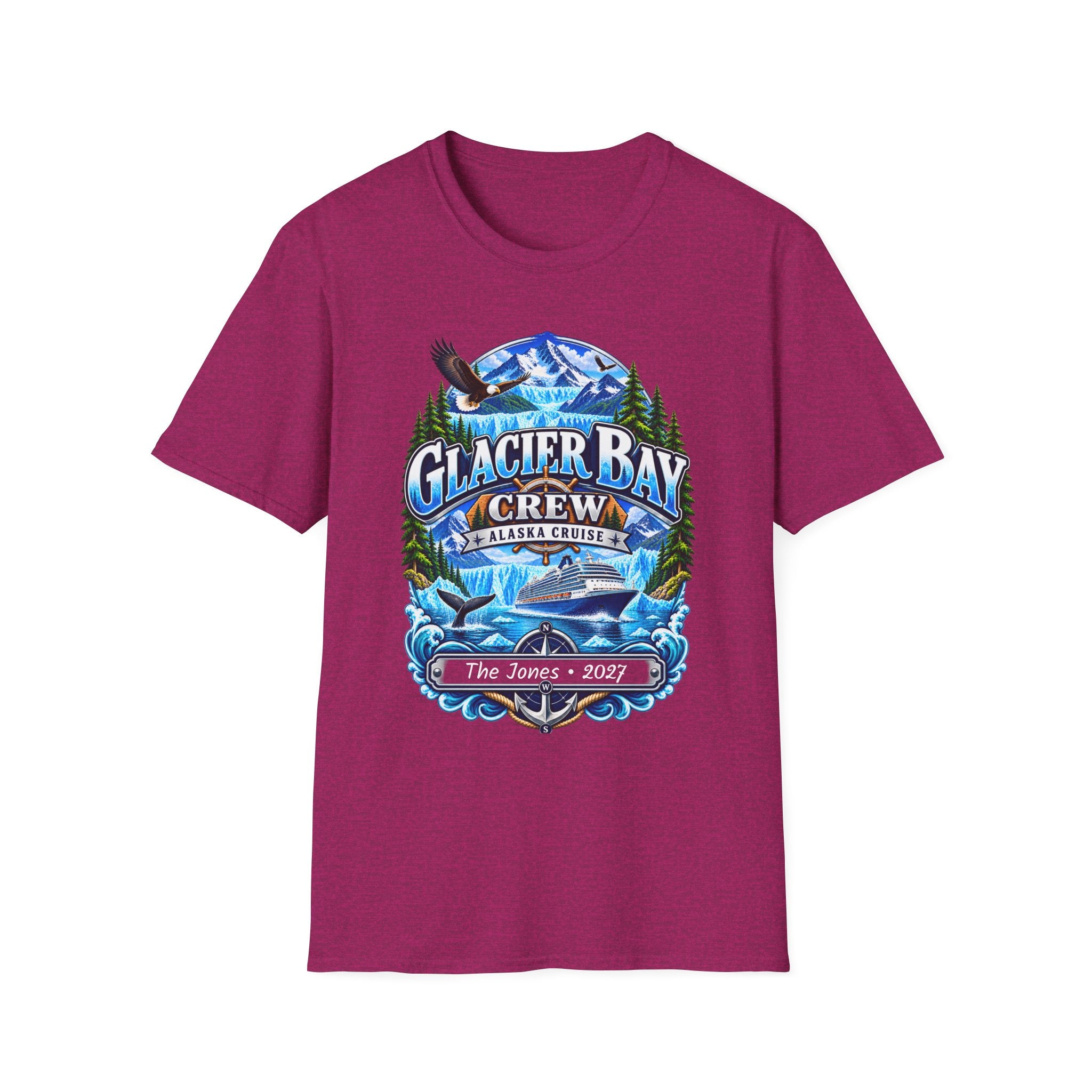 Custom Glacier Bay Alaska Cruise Tee