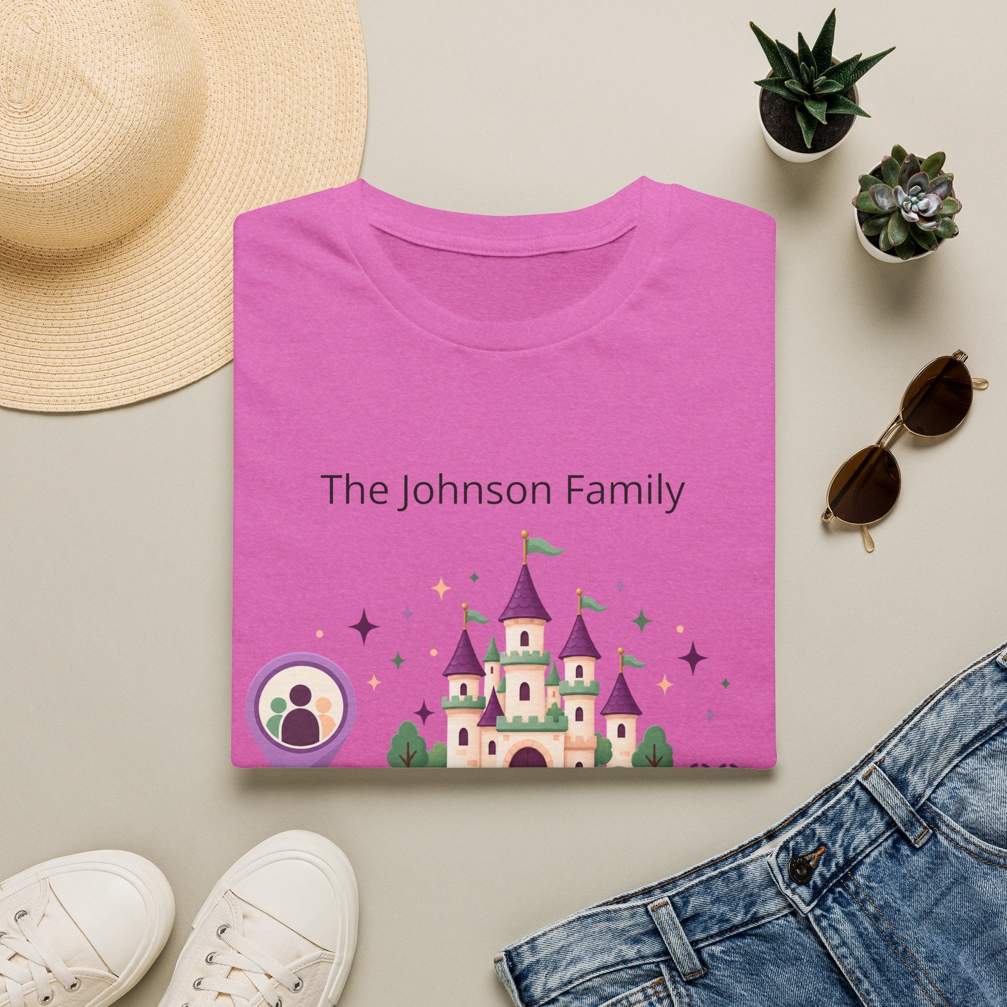 Custom Fairytale Adventure Tee (Purple)