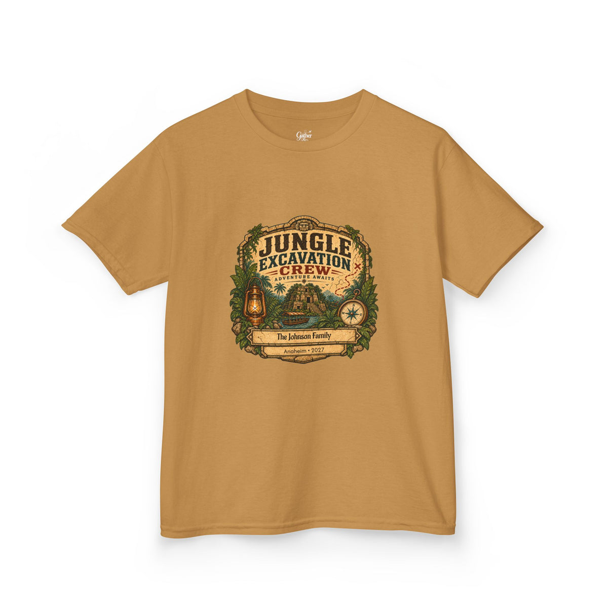 Jungle Excavation Crew - Kids Tee