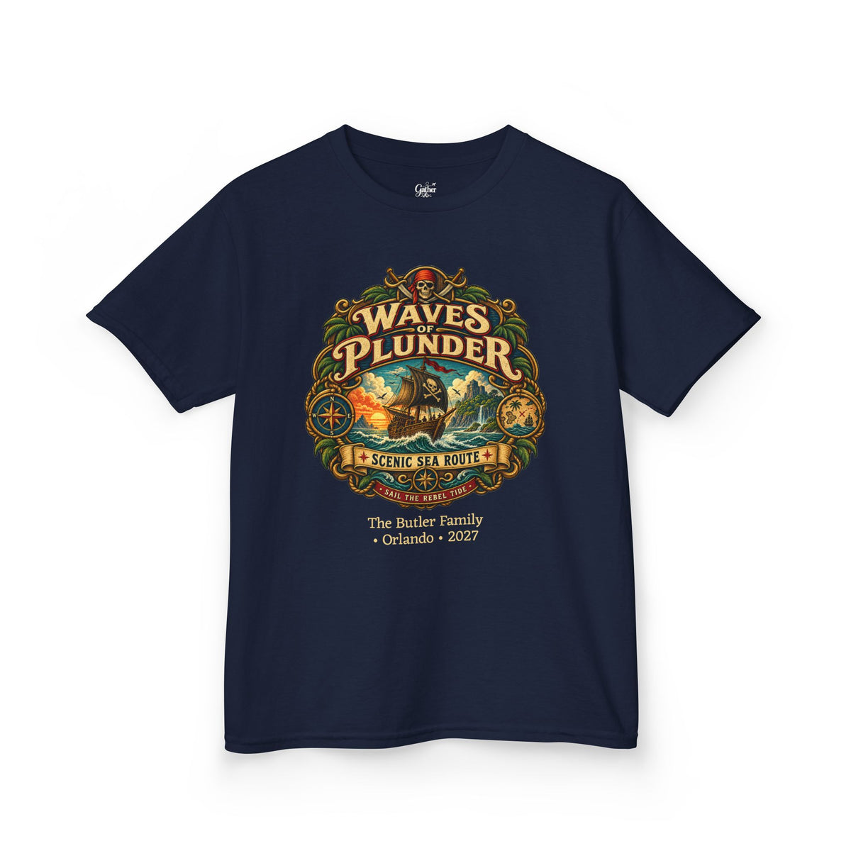 Waves of Plunder - Kids Tee