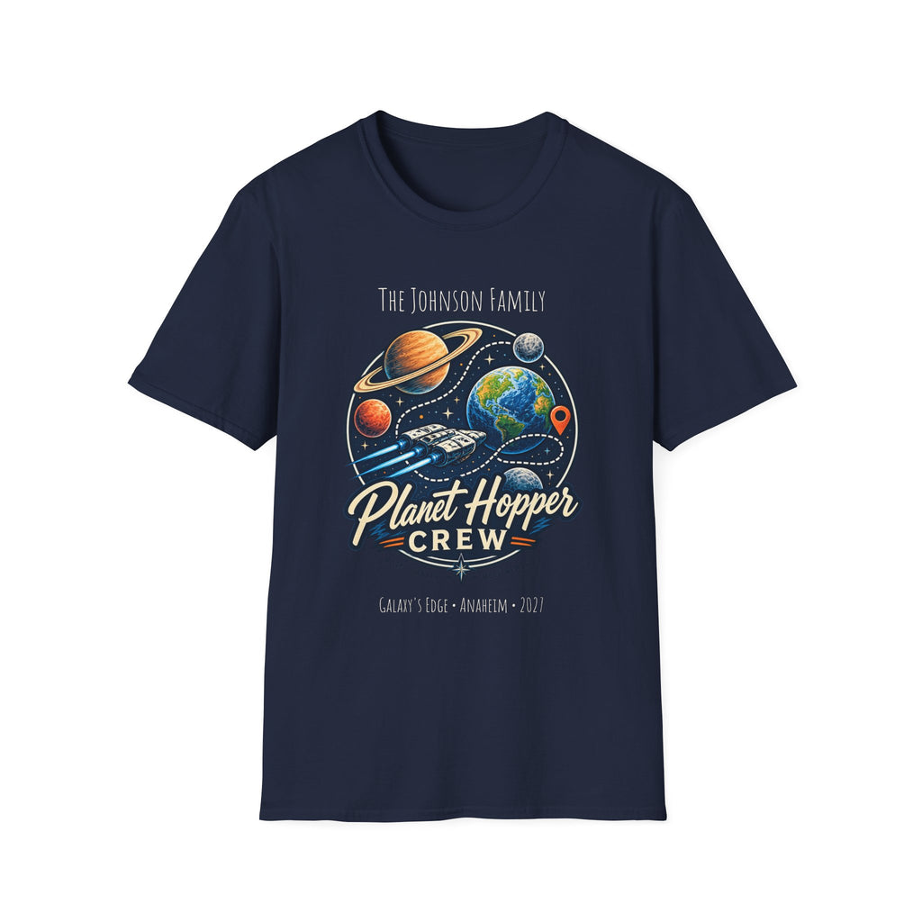 Planet Hopper Crew Space Adventure Park Tee