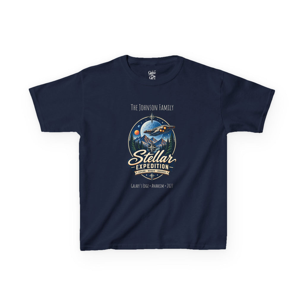 Stellar Expedition Space Adventure Park Kids Tee