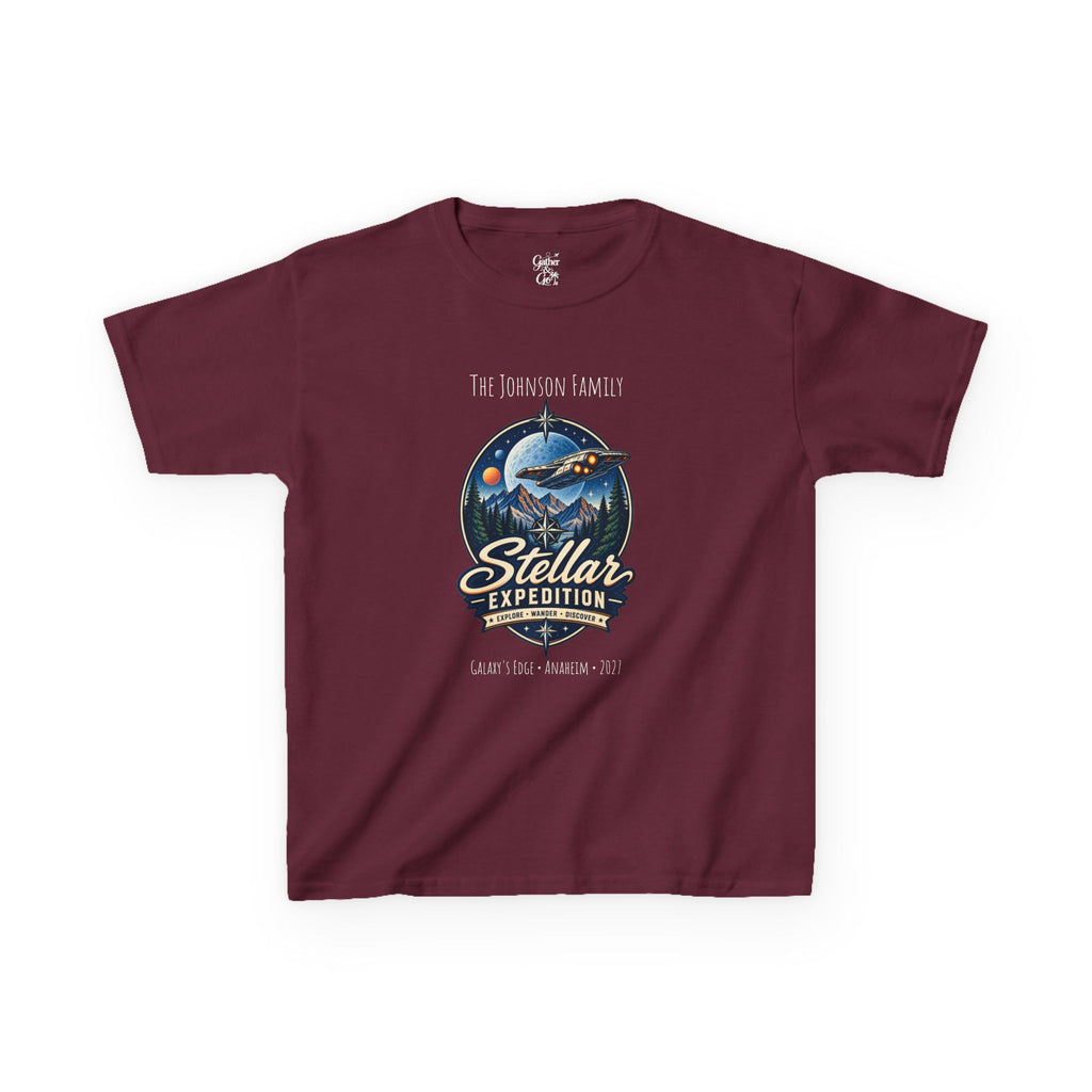 Stellar Expedition Space Adventure Park Kids Tee