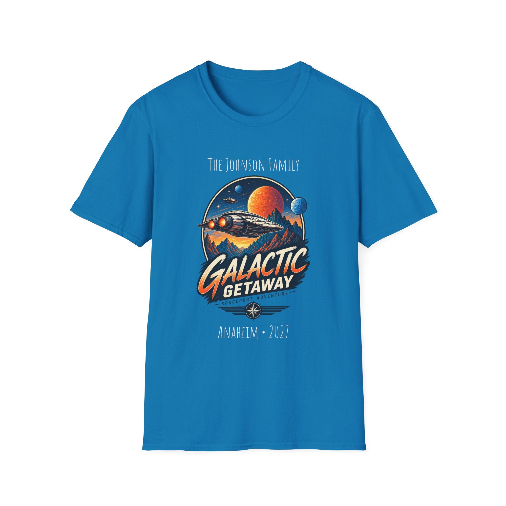 Galactic Getaway Space Adventure Park Tee