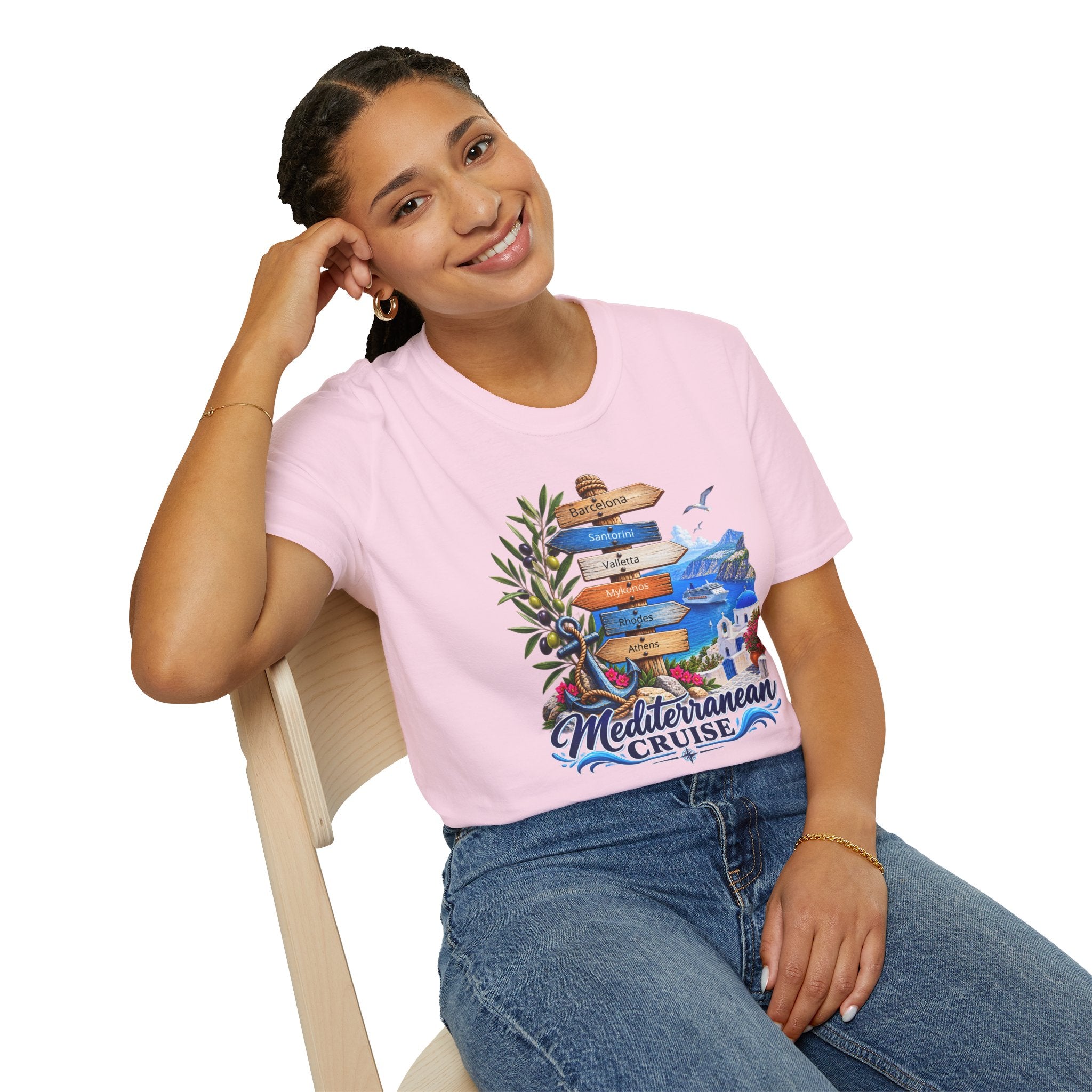 Mediterranean Cruise Ports of Call Tee