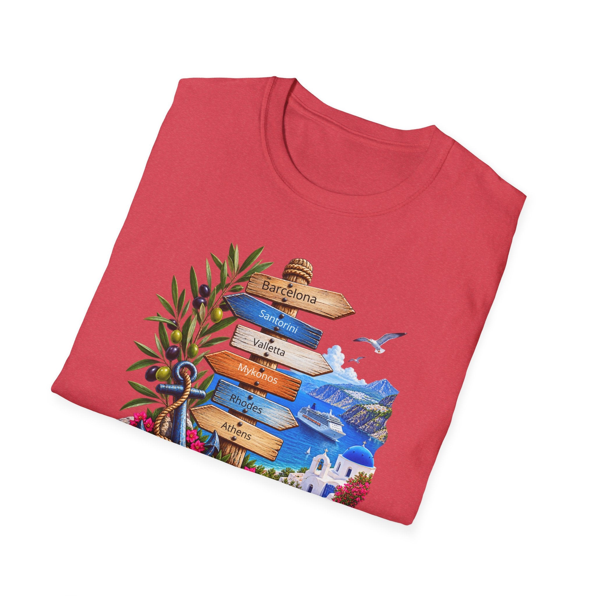 Mediterranean Cruise Ports of Call Tee
