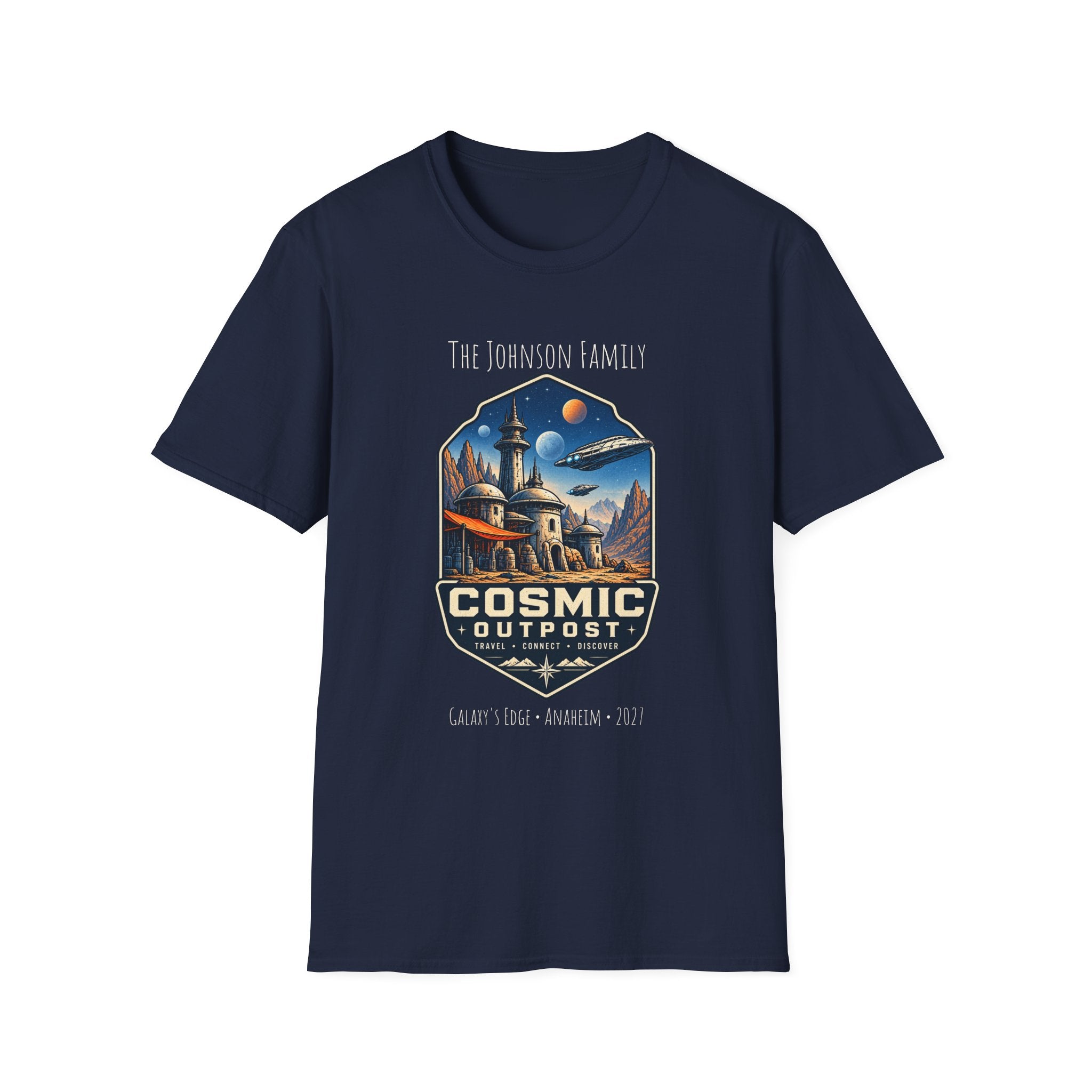 Cosmic Outpost Space Adventure Park Tee