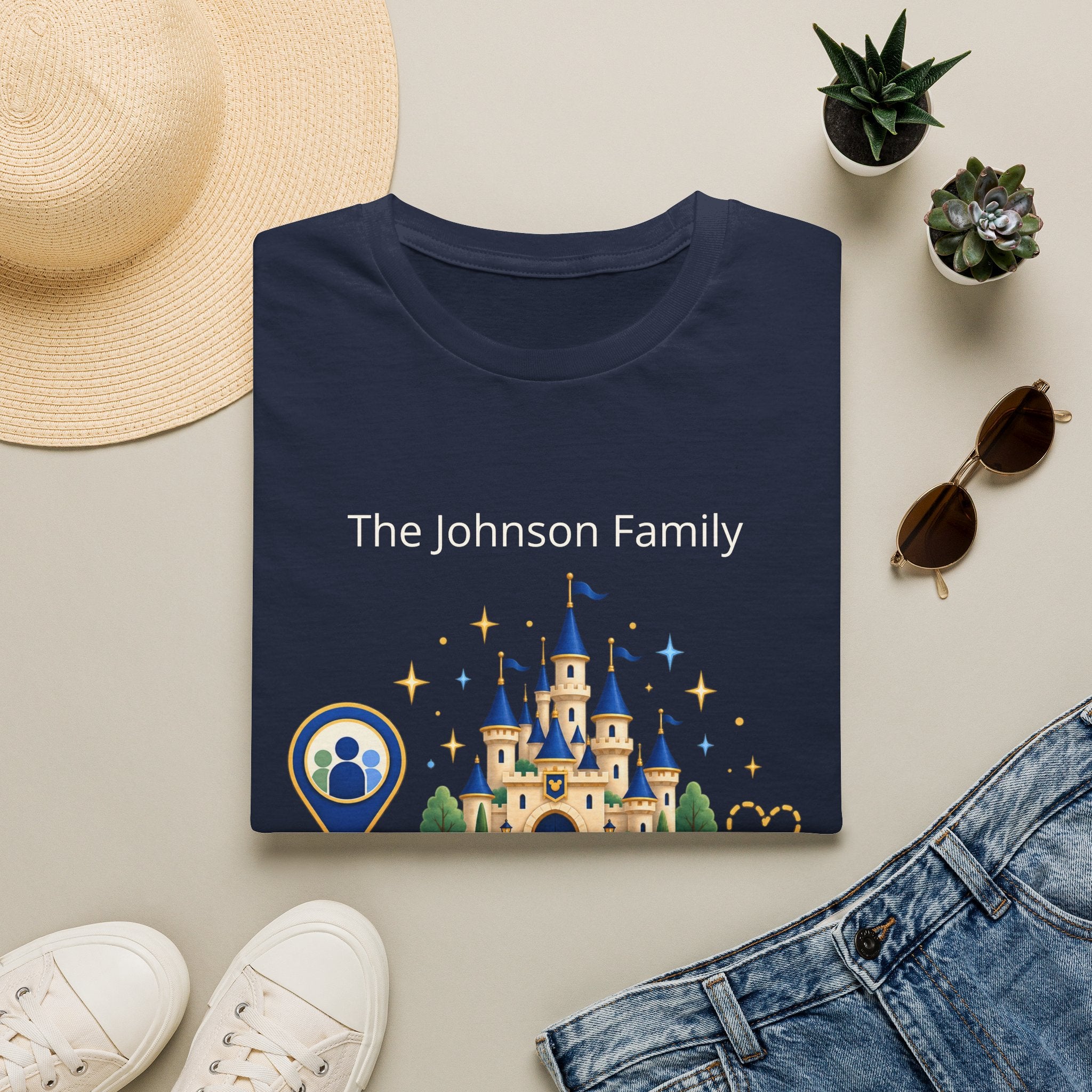 Custom Fairytale Adventure Tee (blue)