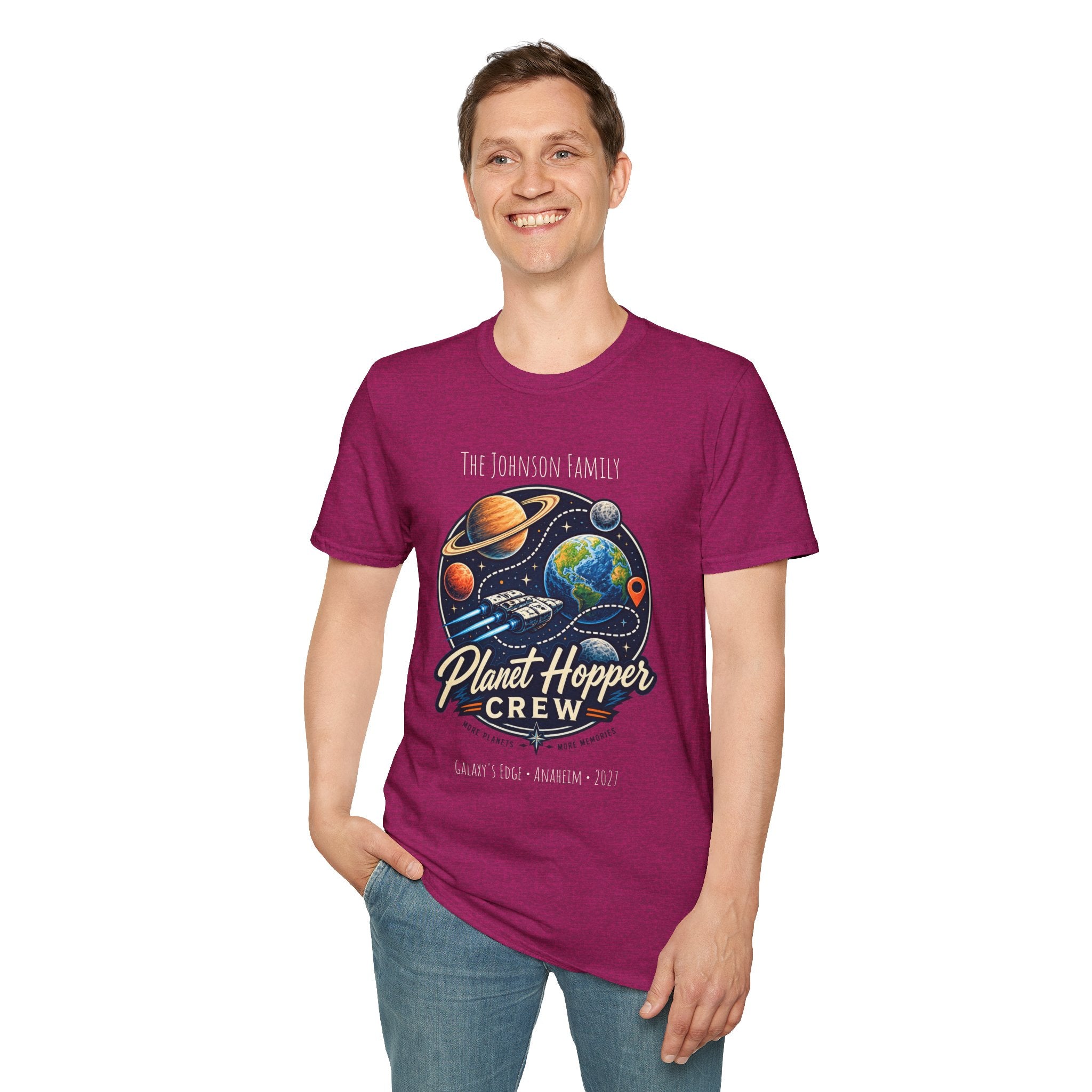 Planet Hopper Crew Space Adventure Park Tee
