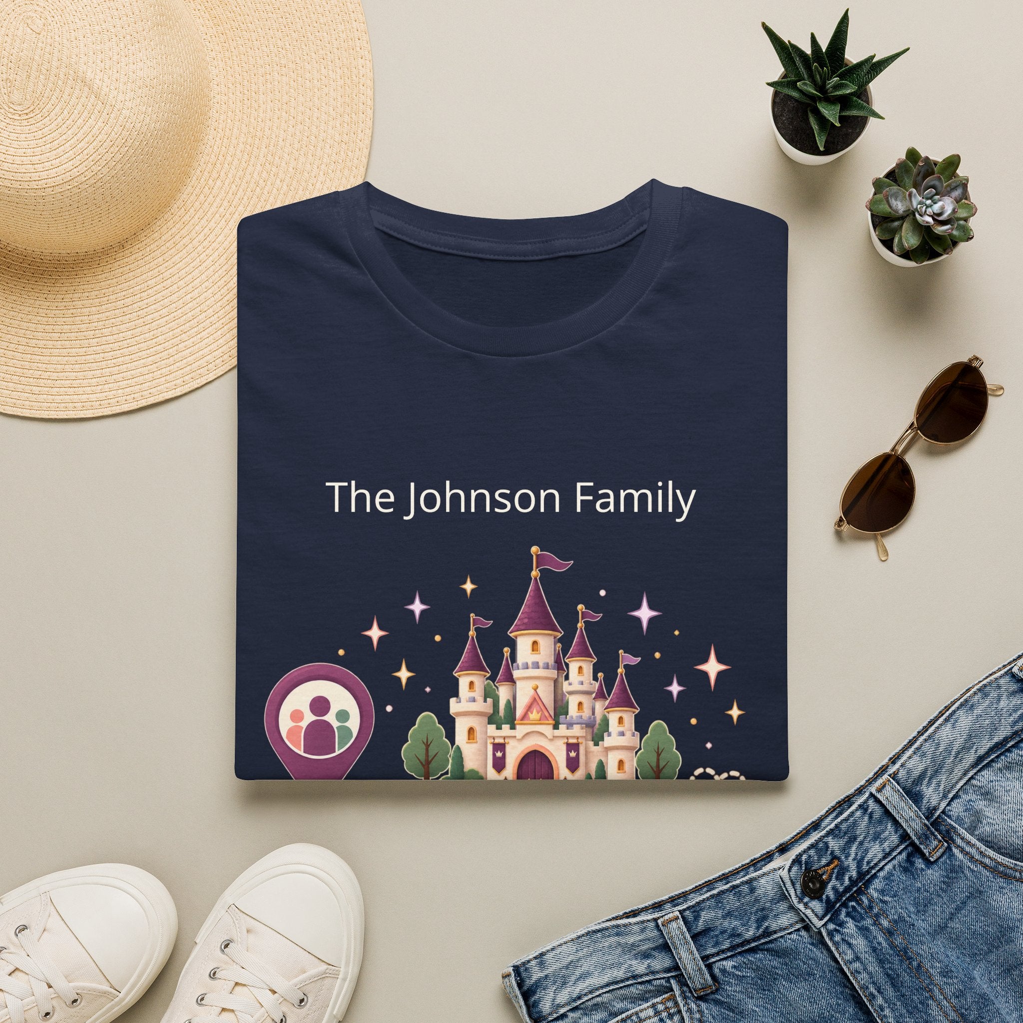 Custom Fairytale Adventure Tee (purple)