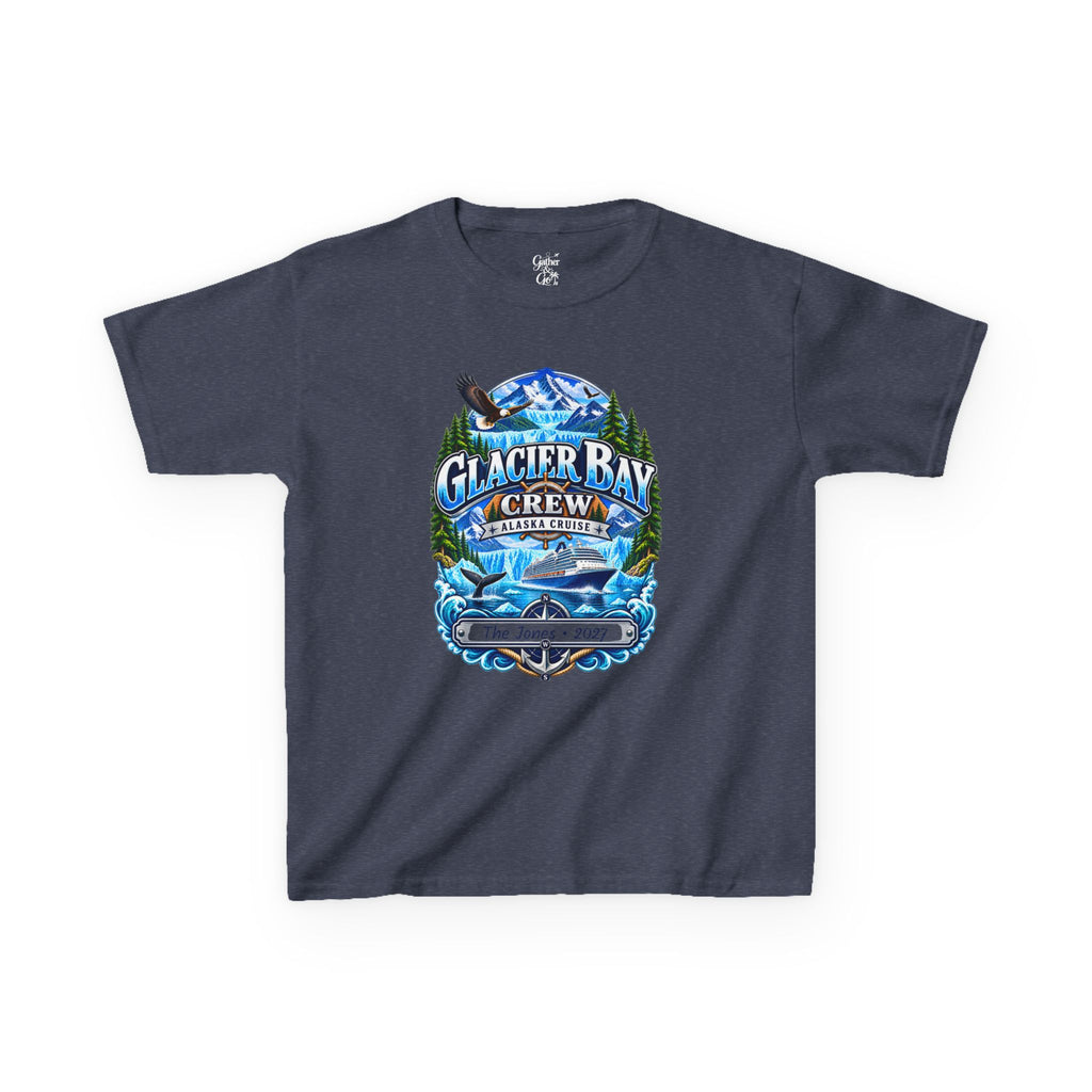 Glacier Bay Alaska Kids Cruise Tee