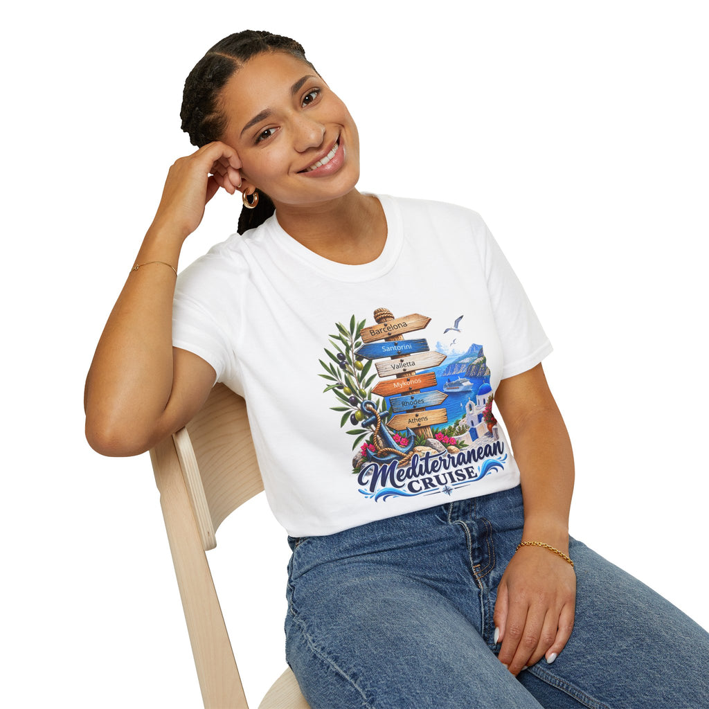 Mediterranean Cruise Ports of Call Tee
