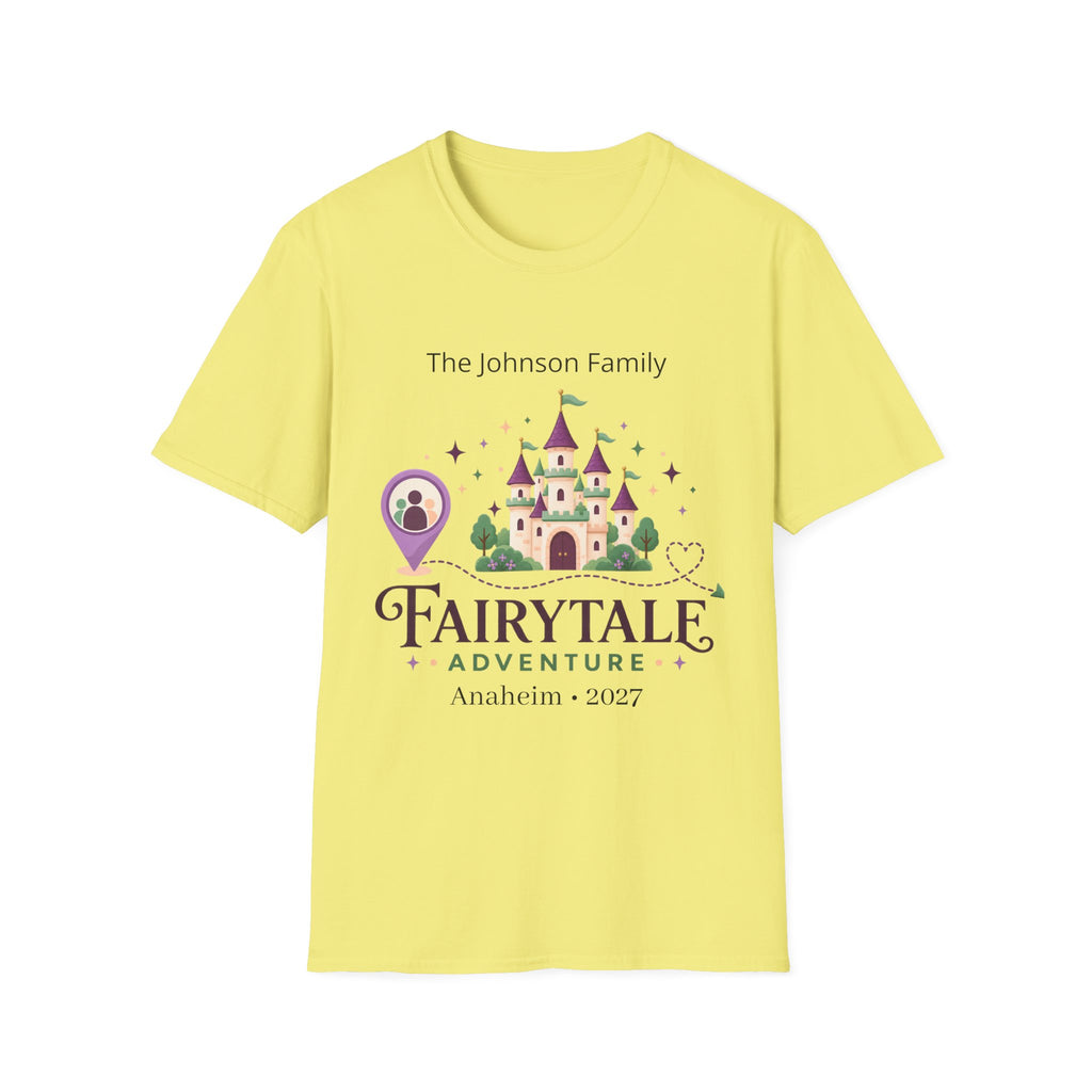 Custom Fairytale Adventure Tee (Purple)