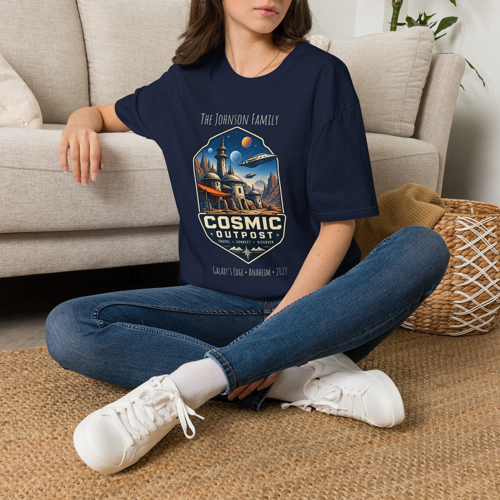 Cosmic Outpost Space Adventure Park Tee