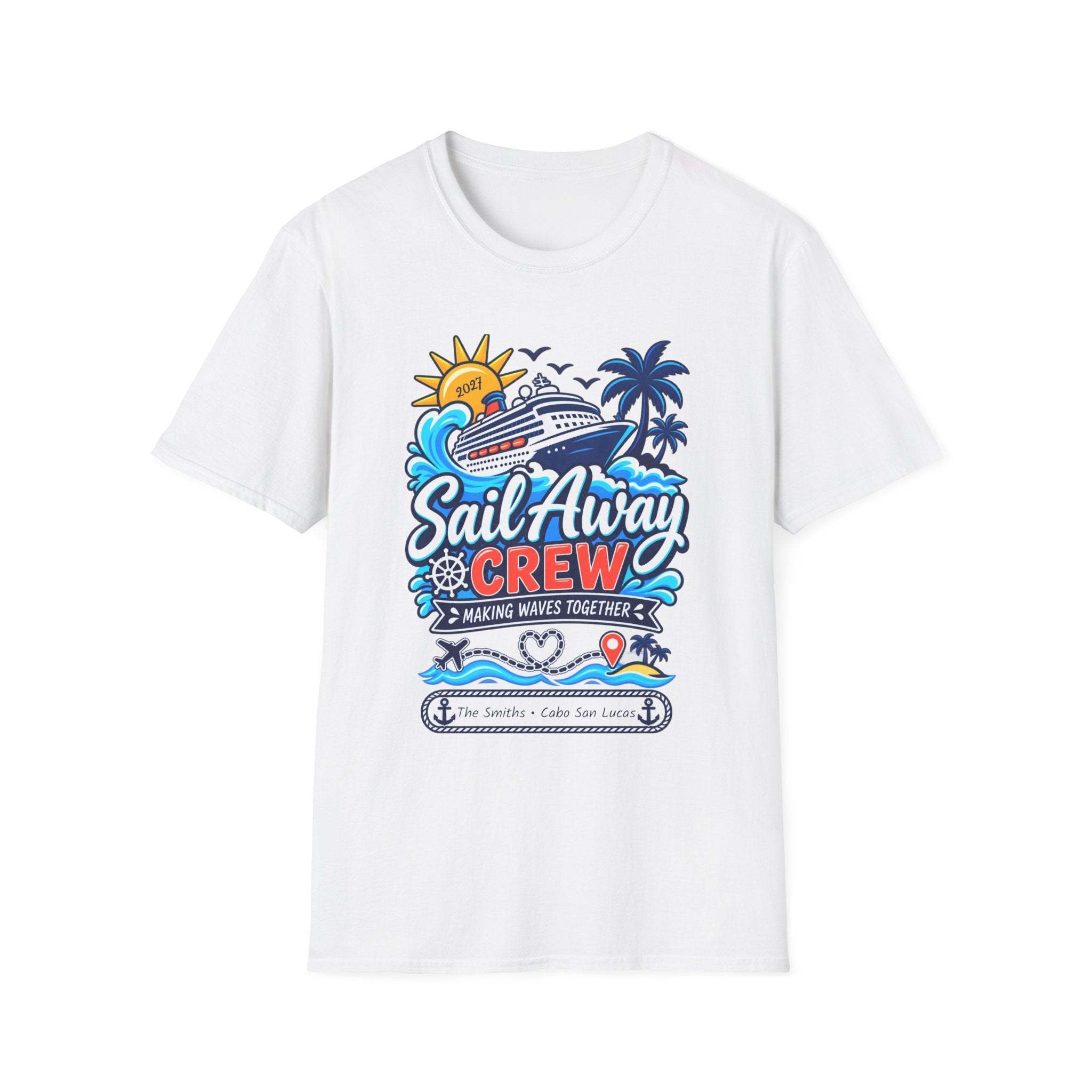 Custom Sail Away Cruise Tee