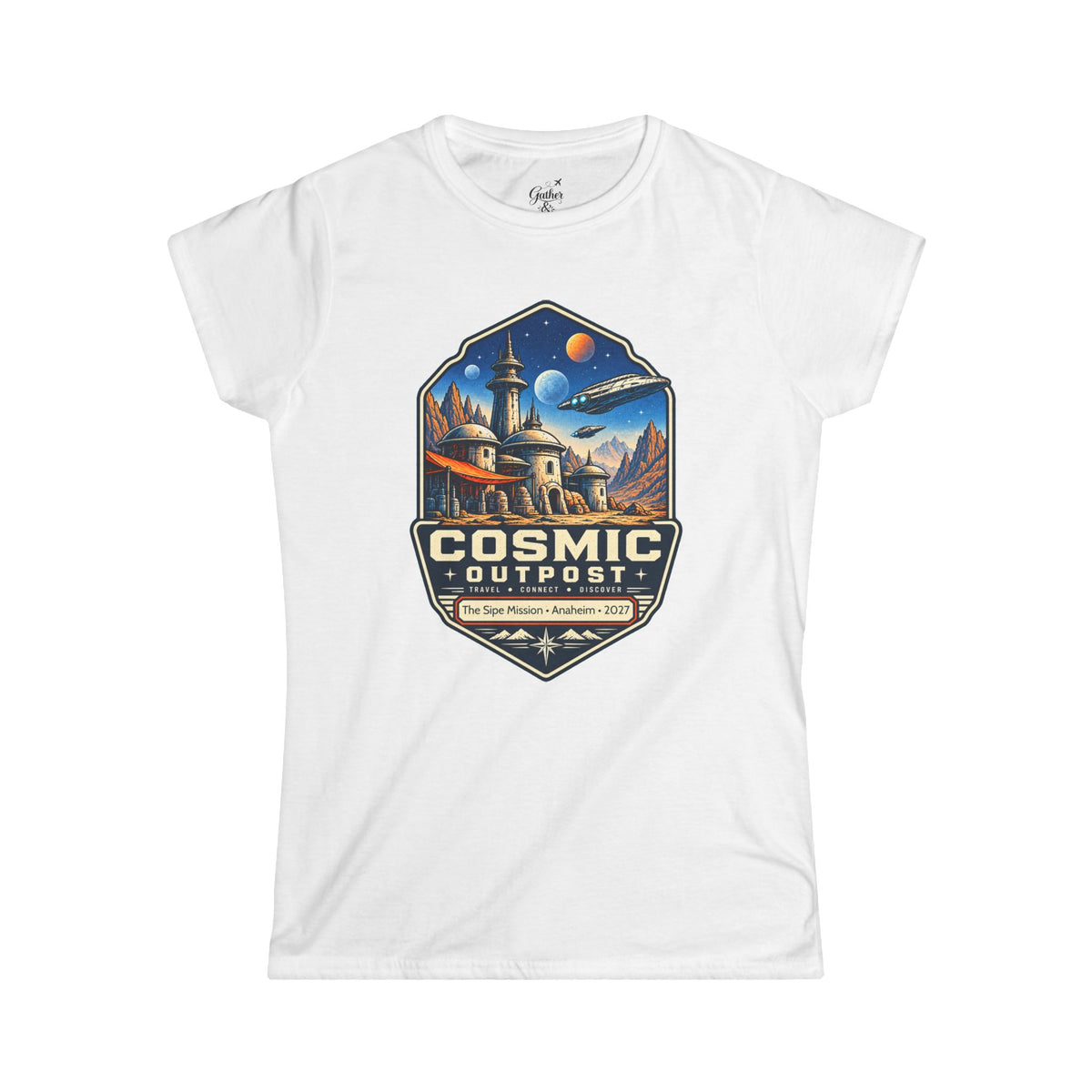 Cosmic Outpost - Ladies Tee