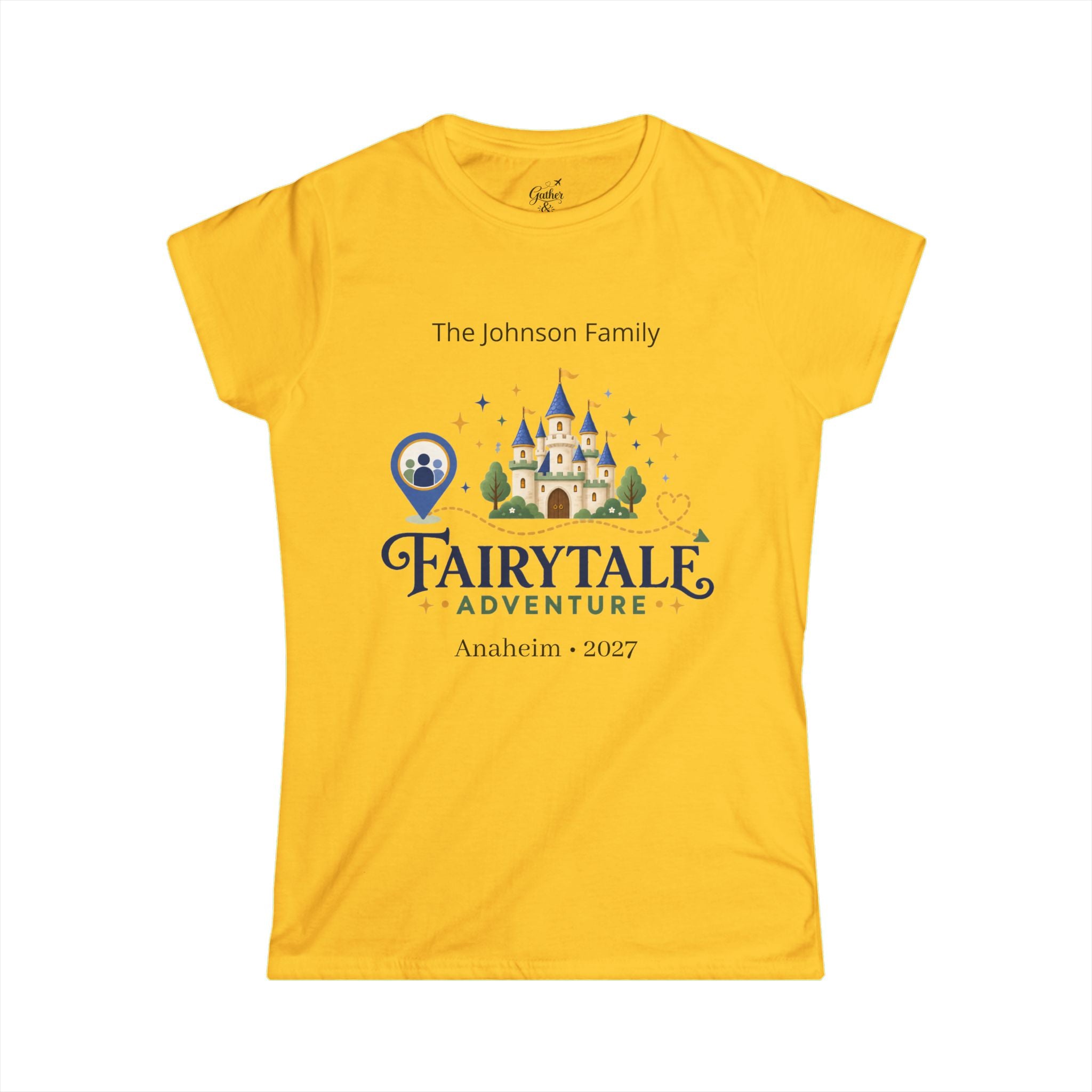 Fairytale Adventure Ladies Tee (blue)