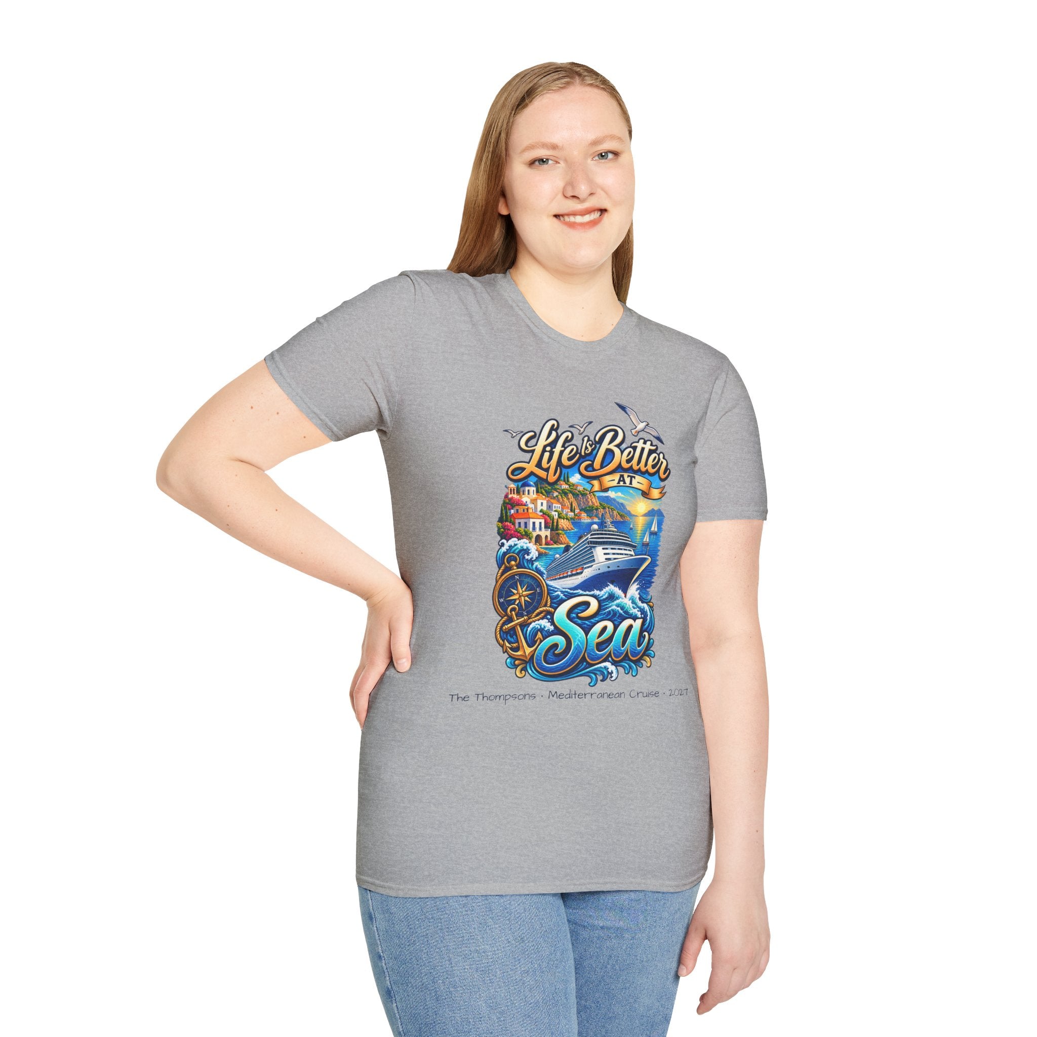 Mediterranean Cruise Life is Better at Sea Tee