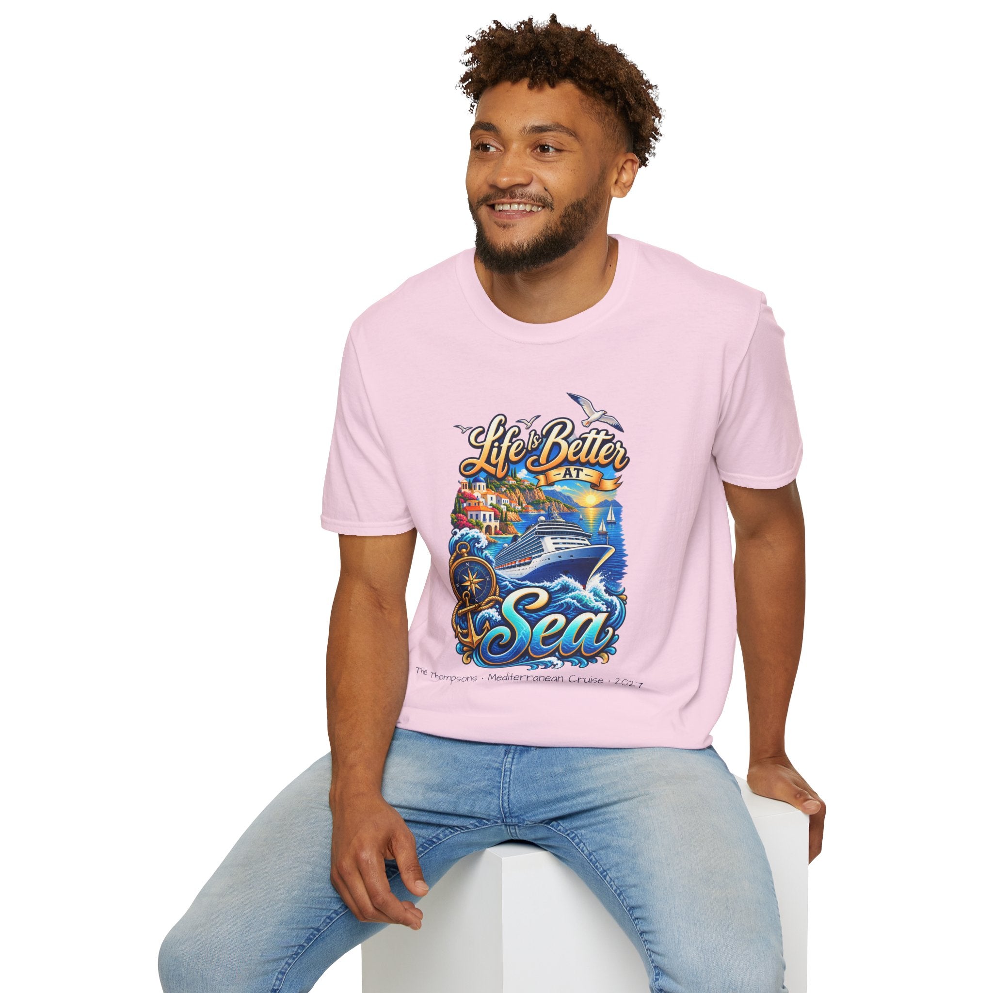 Mediterranean Cruise Life is Better at Sea Tee