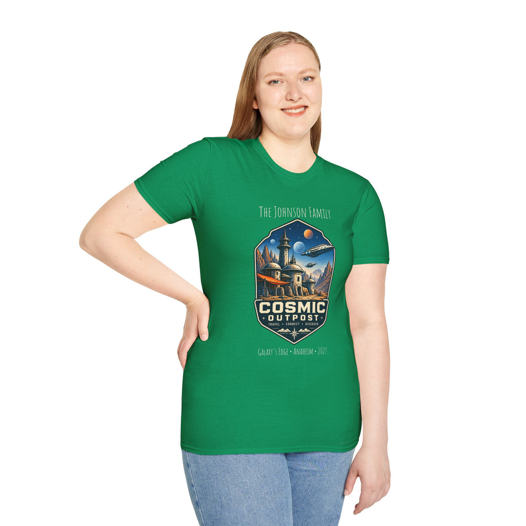 Cosmic Outpost Space Adventure Park Tee