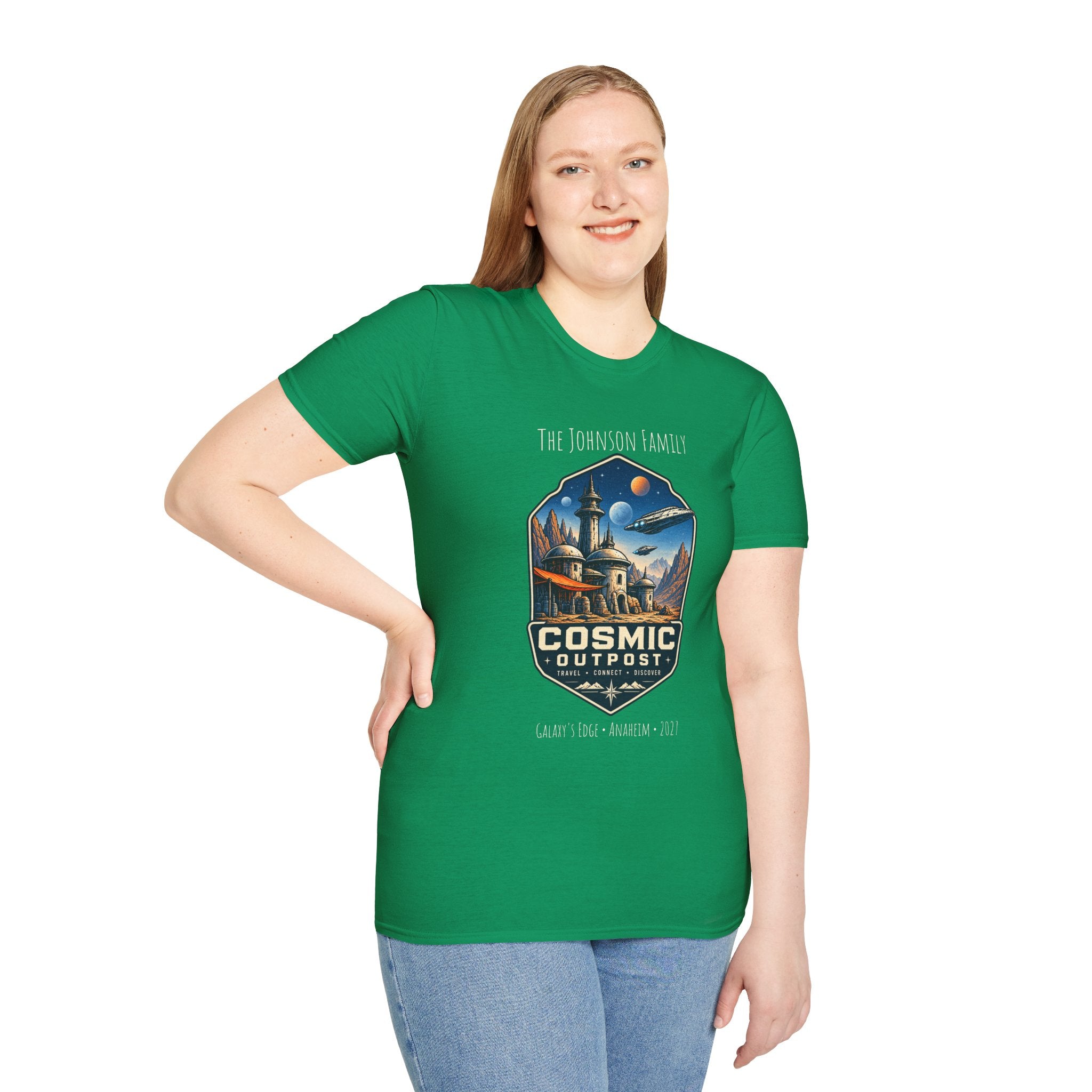 Cosmic Outpost Space Adventure Park Tee