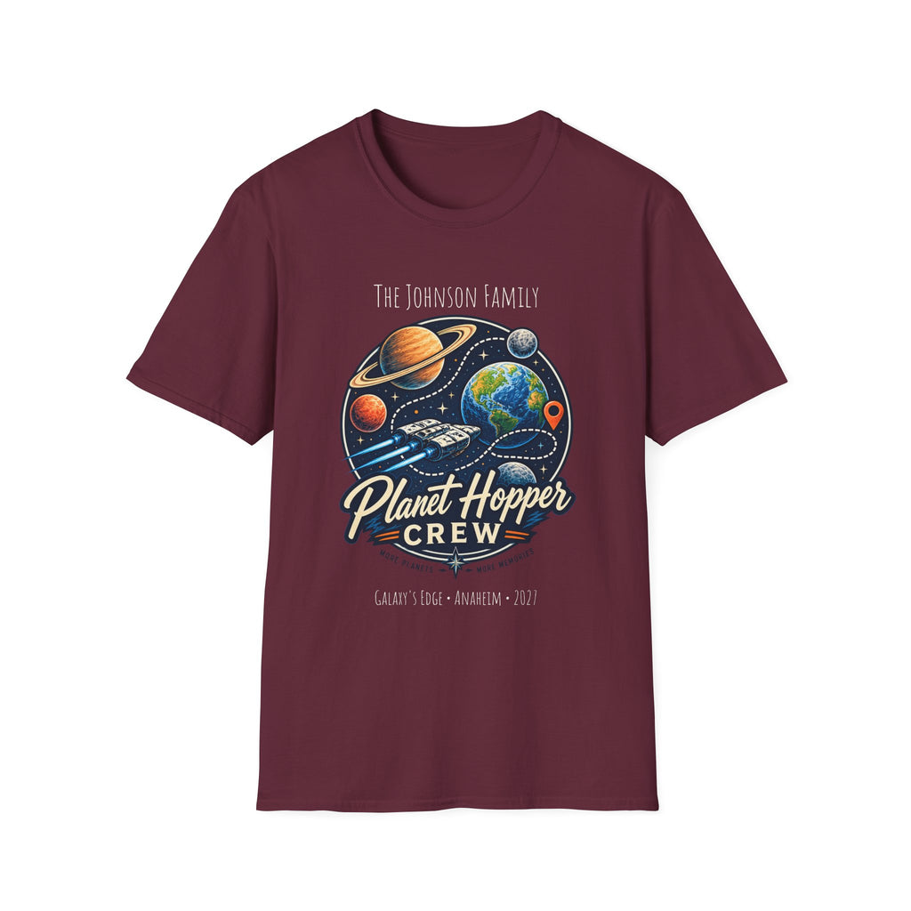Planet Hopper Crew Space Adventure Park Tee