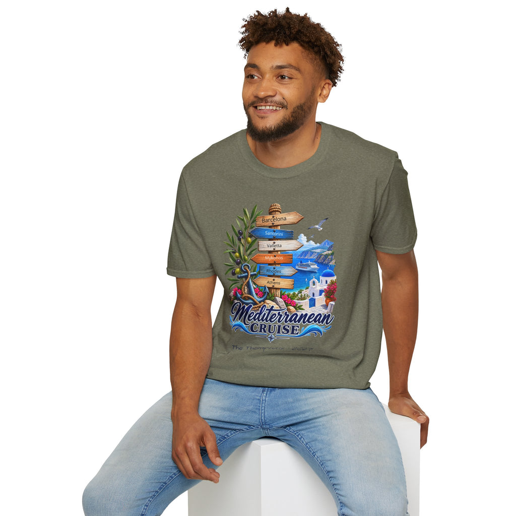 Mediterranean Cruise Ports of Call Tee