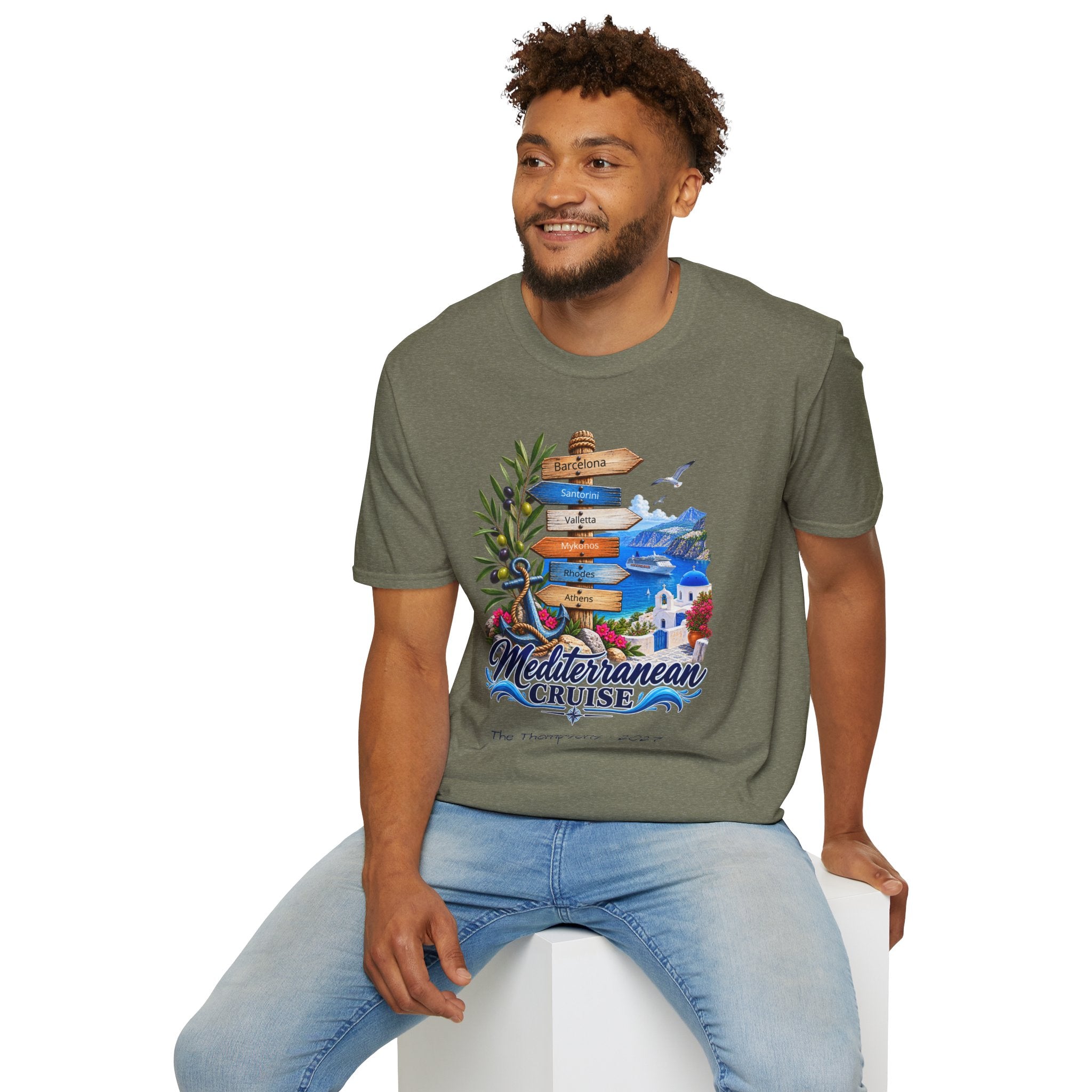Mediterranean Cruise Ports of Call Tee