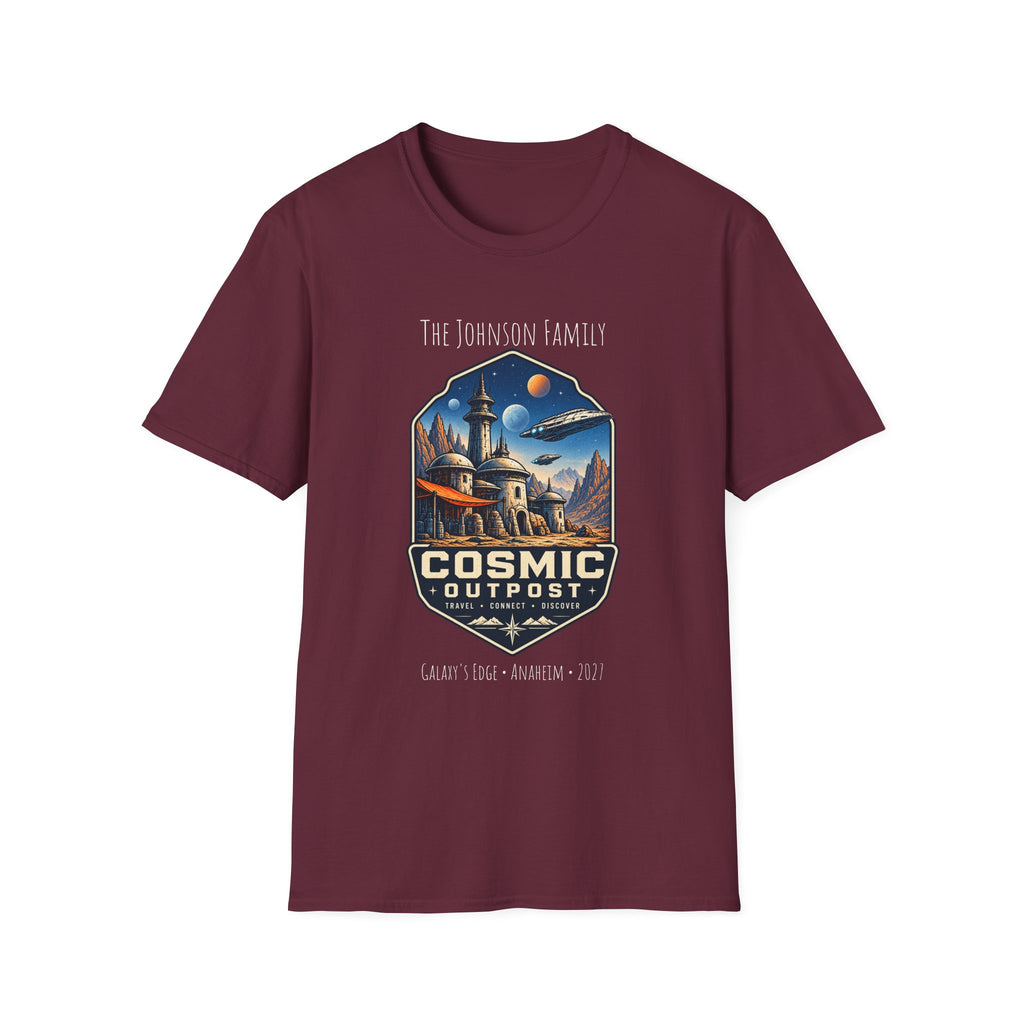 Cosmic Outpost Space Adventure Park Tee