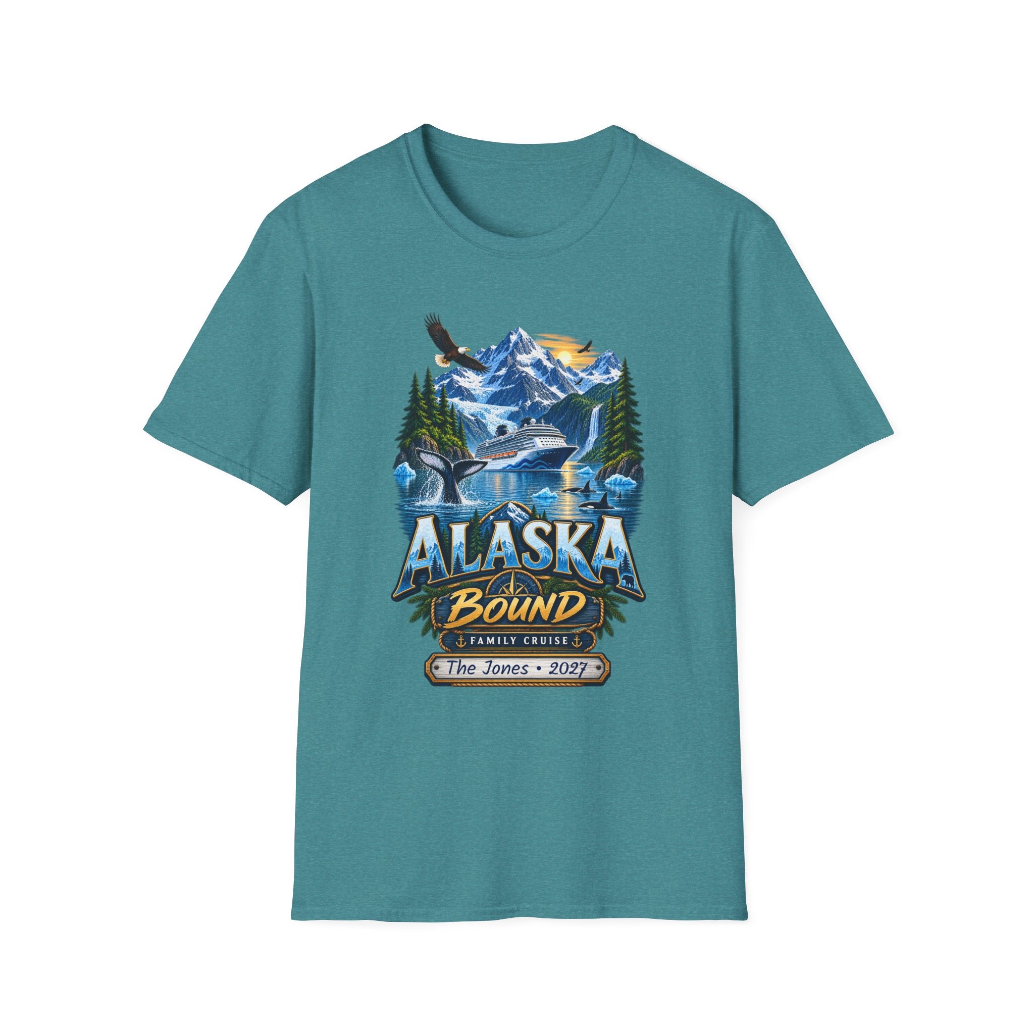 Custom Alaska Bound Cruise Tee
