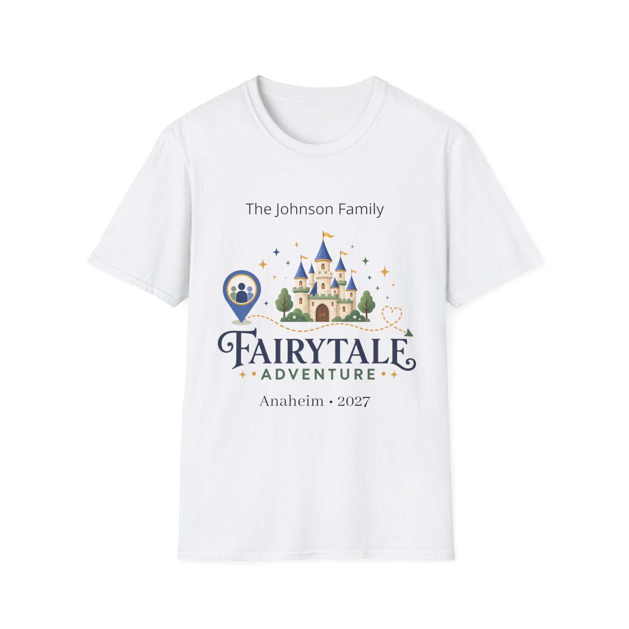 Custom Fairytale Adventure Tee (blue)