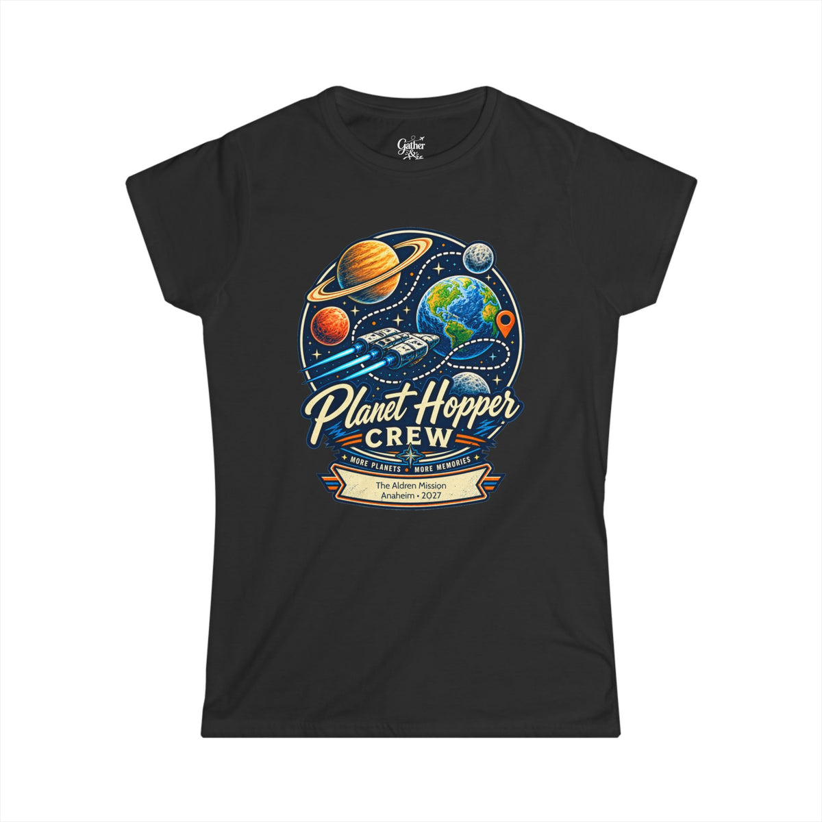 Planet Hopper Crew - Ladies Tee