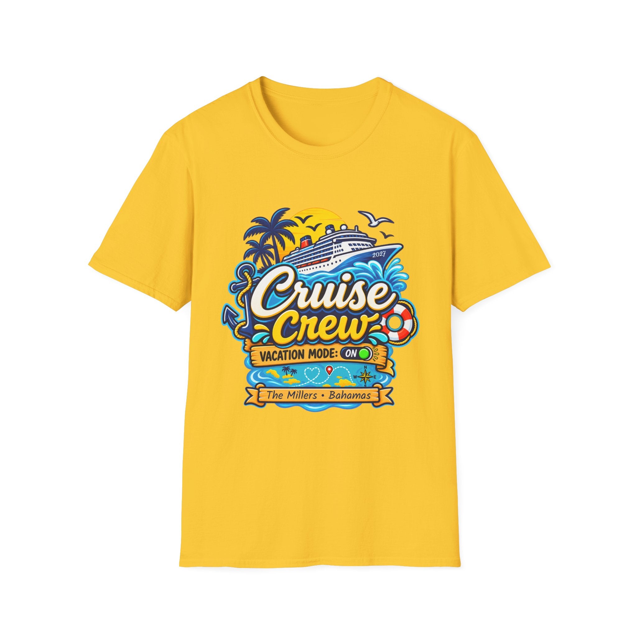 Custom Cruise Crew Tee