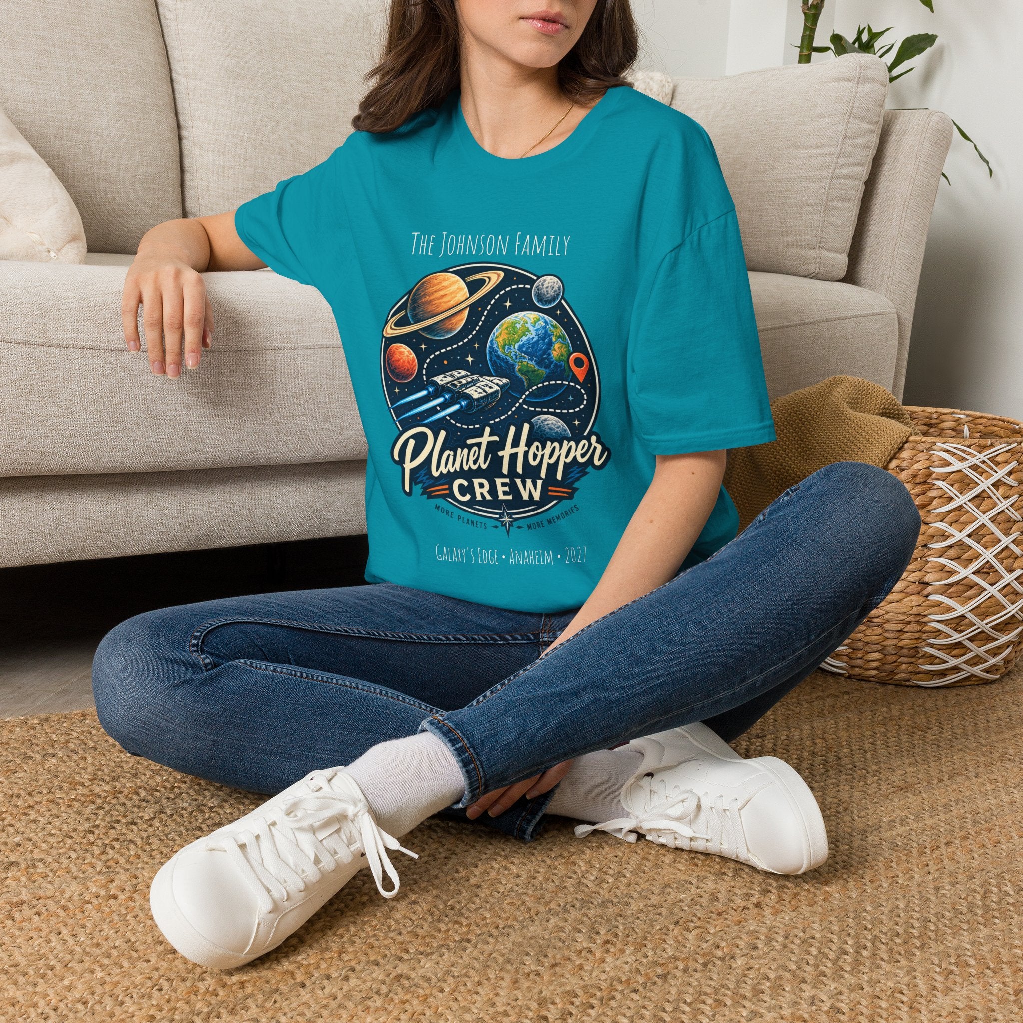 Planet Hopper Crew Space Adventure Park Tee