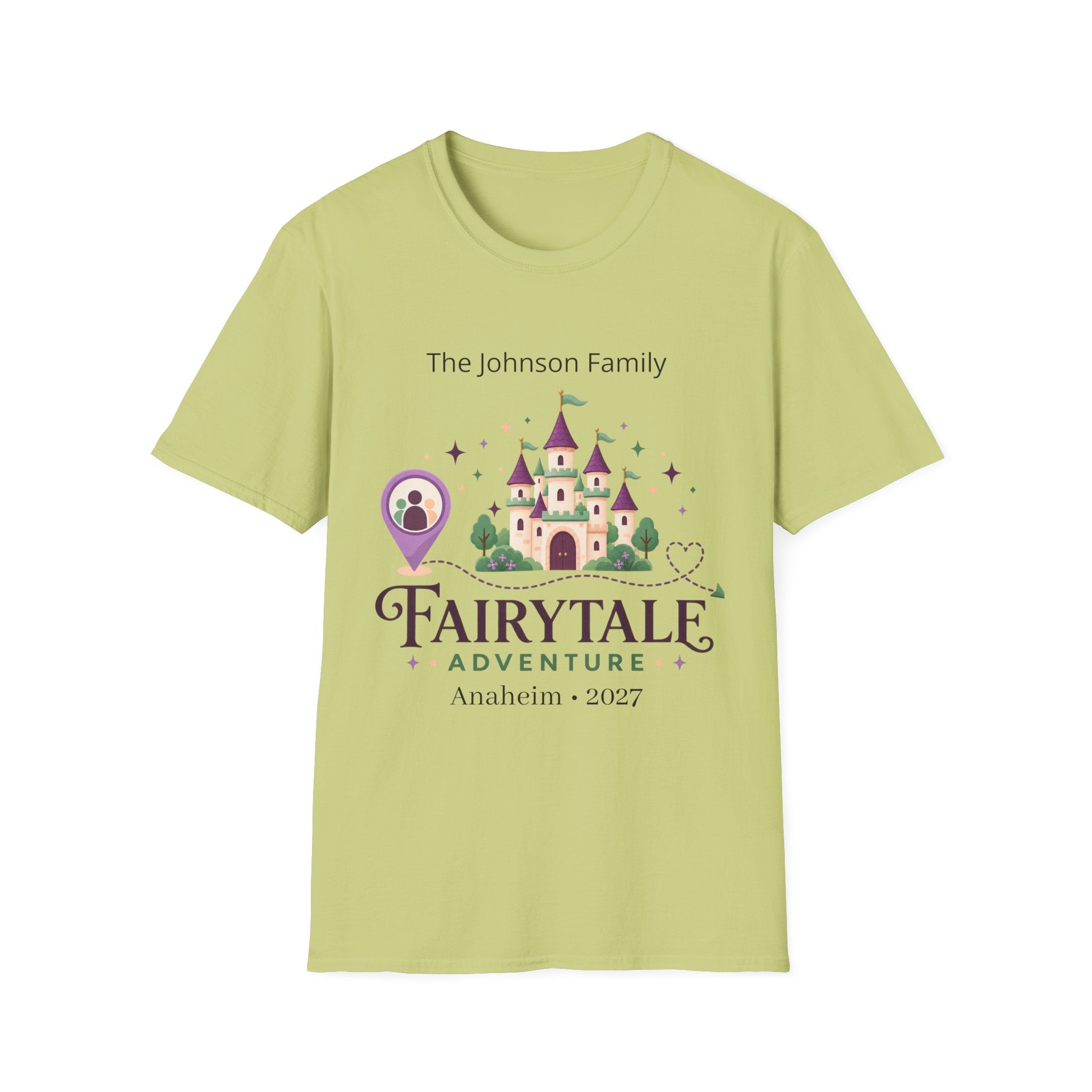Custom Fairytale Adventure Tee (Purple)
