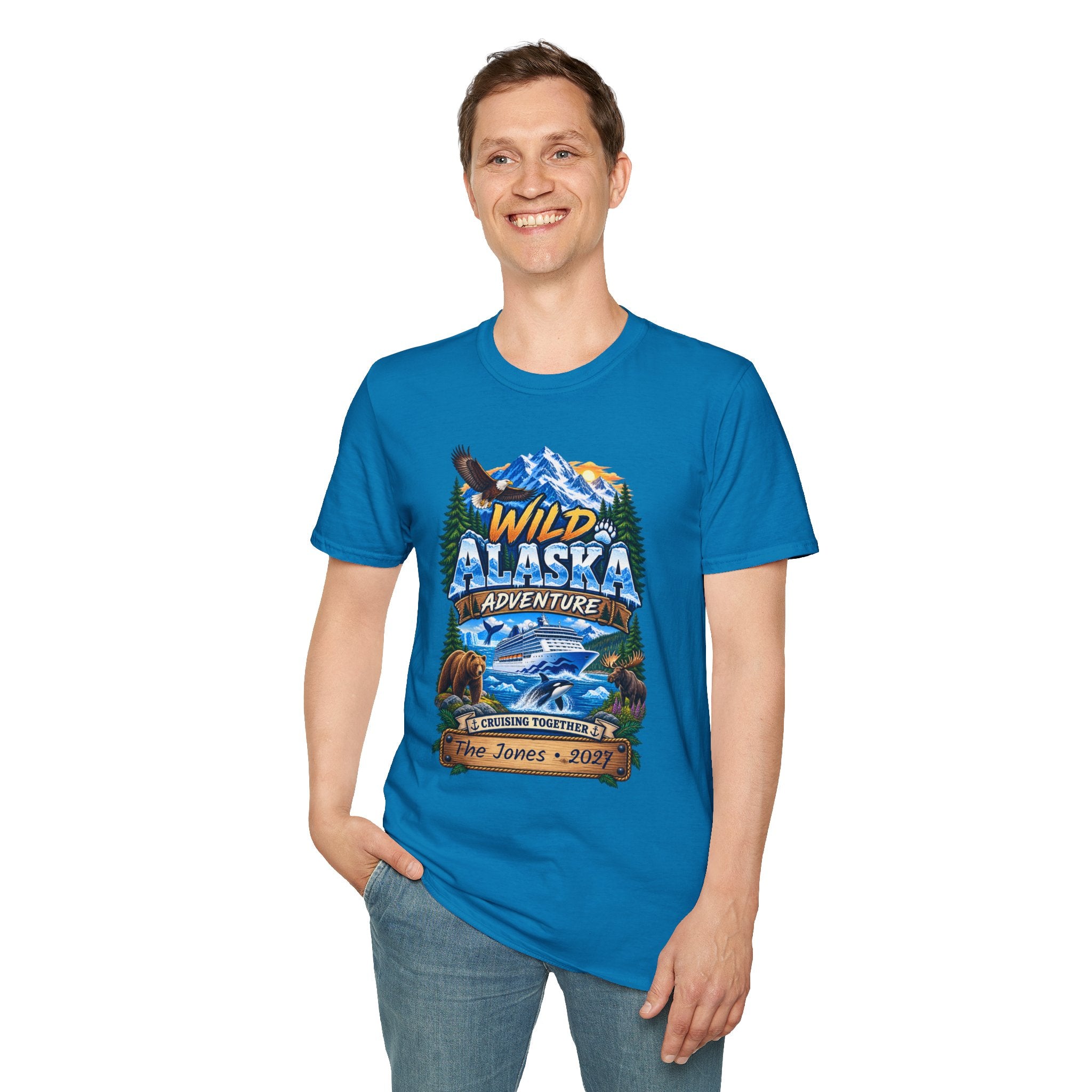 Custom Wild Alaska Cruise Tee