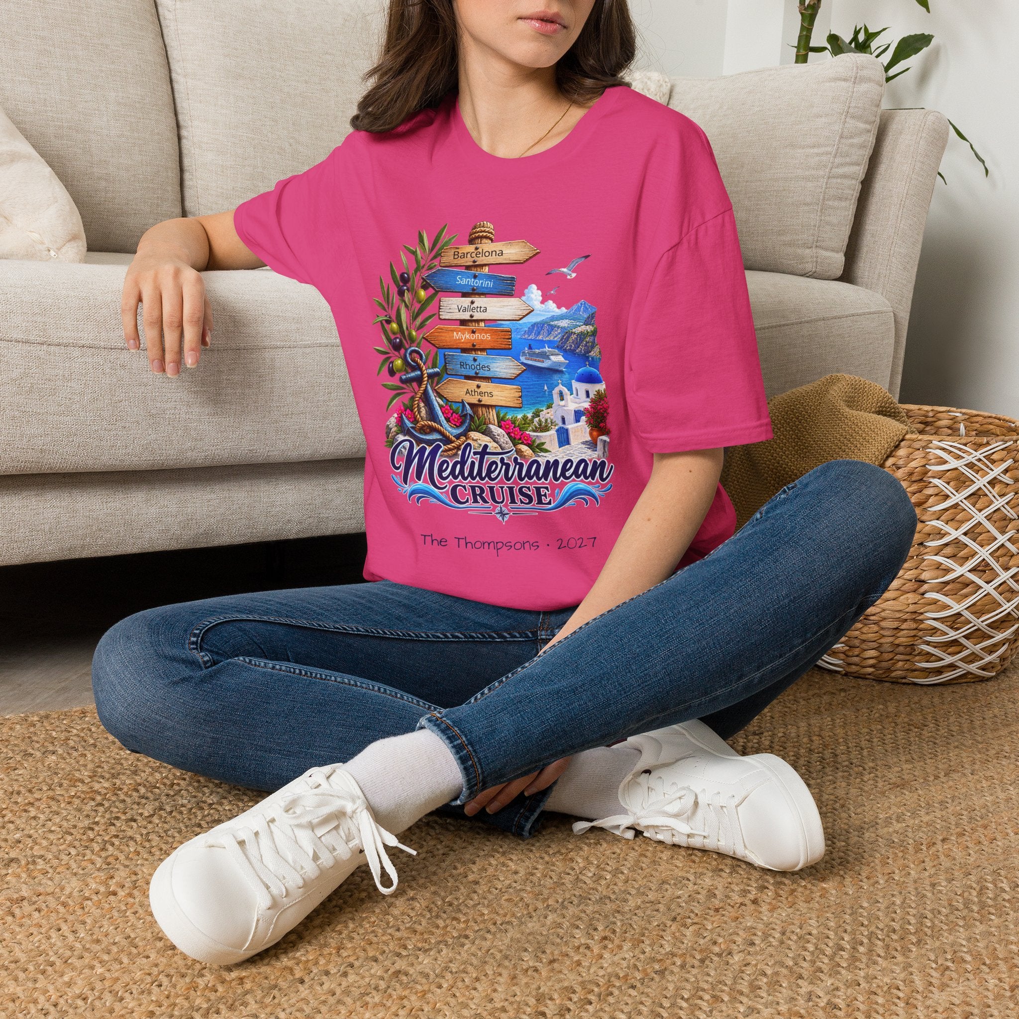 Mediterranean Cruise Ports of Call Tee