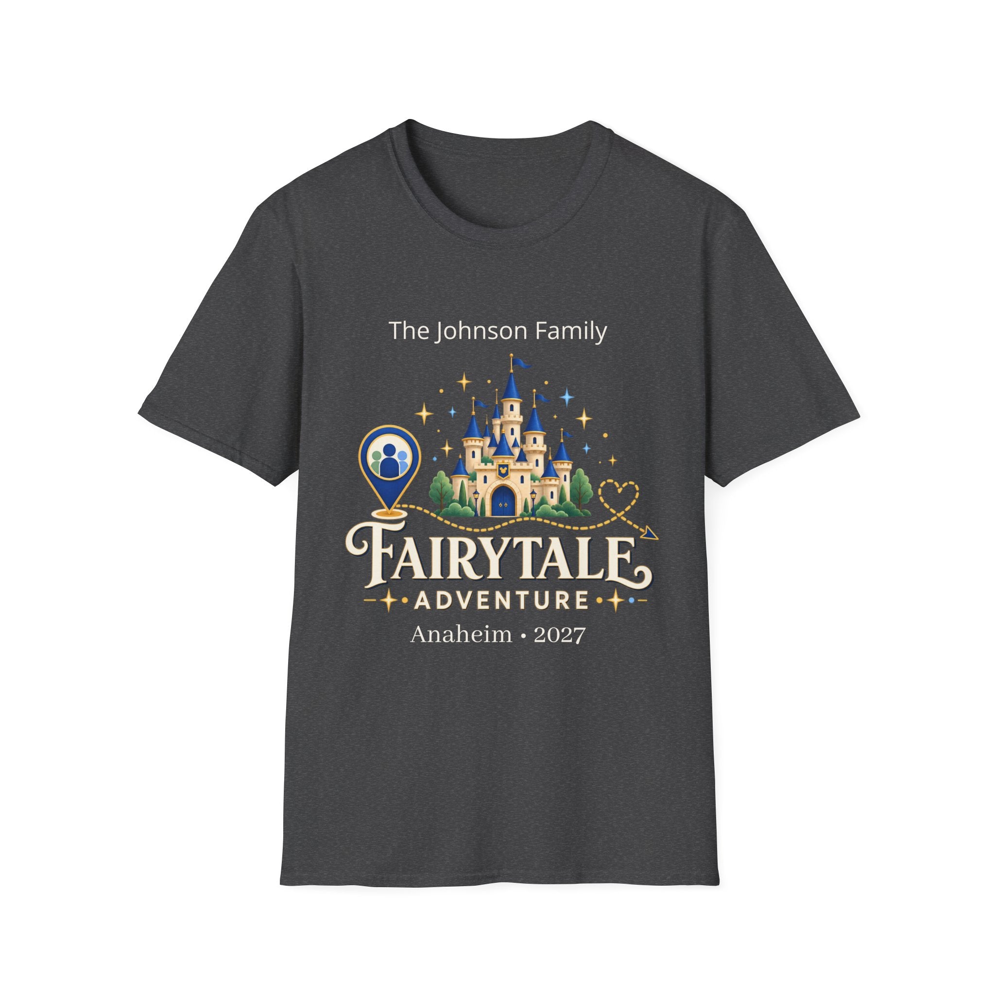 Custom Fairytale Adventure Tee (blue)