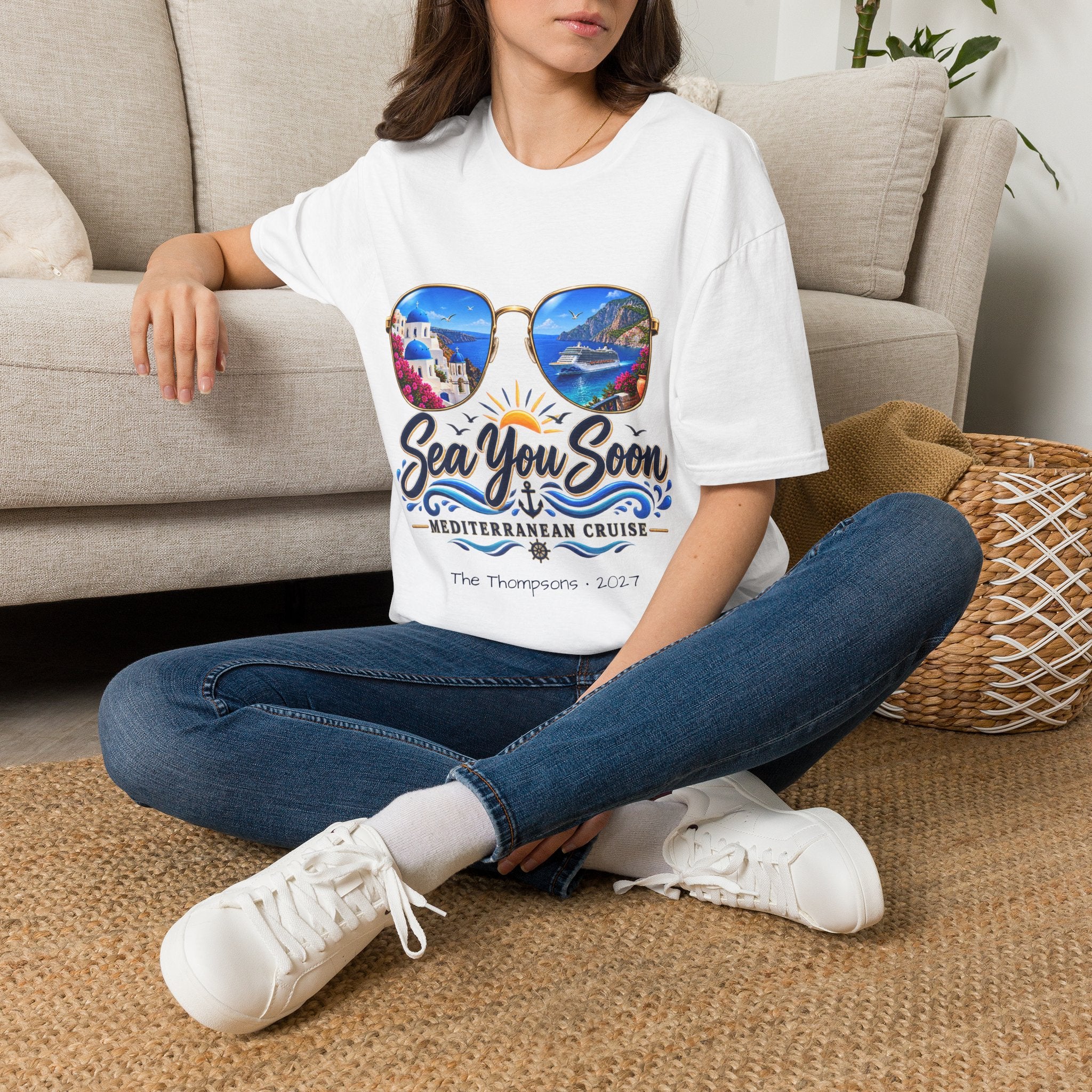 Mediterranean Cruise Sea You Soon Tee